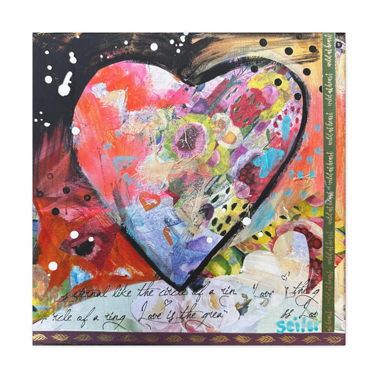 Wild at Heart  - Canvas