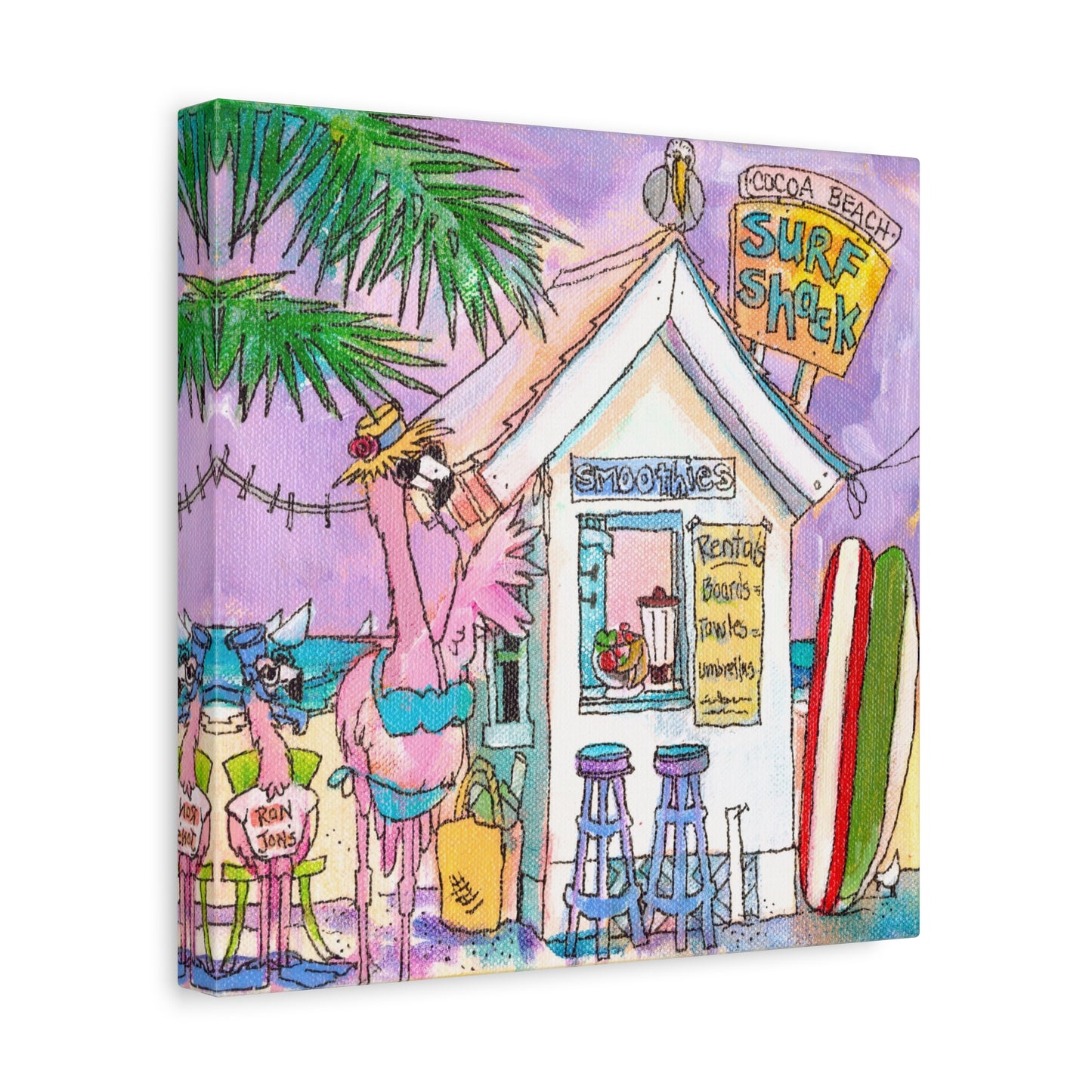 Surf Shack  - Canvas