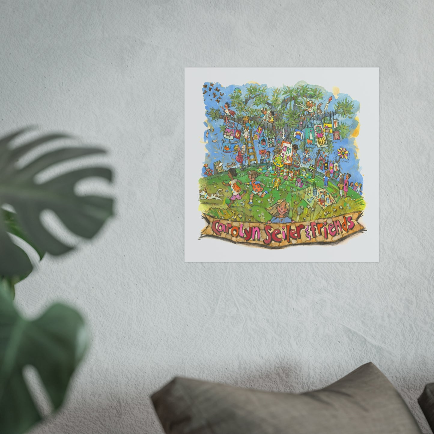 Art Show in Oak Tree - Prints - Various Sizes