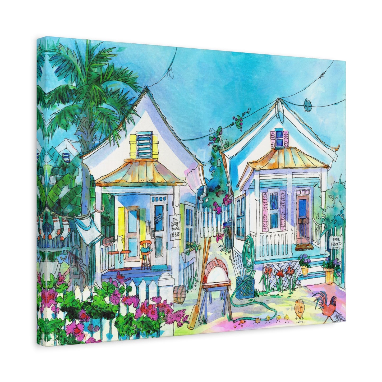 historic key west  - Canvas