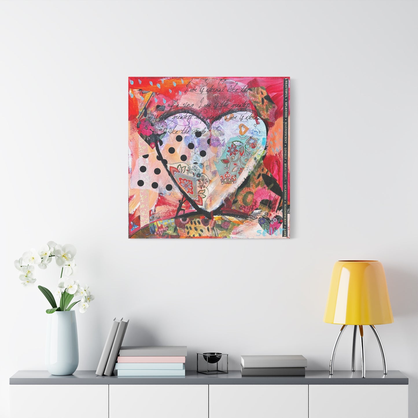 Love is Eternal  - Canvas