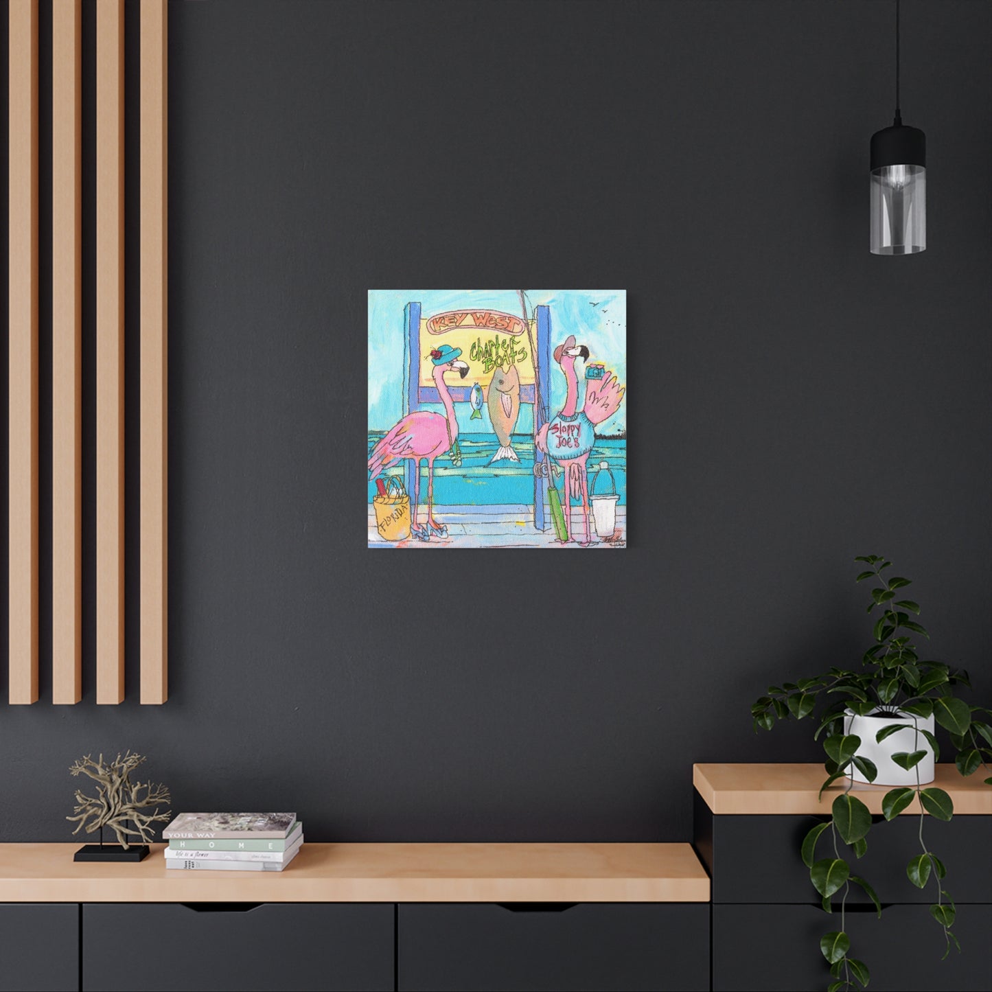 Charter Boats  - Canvas