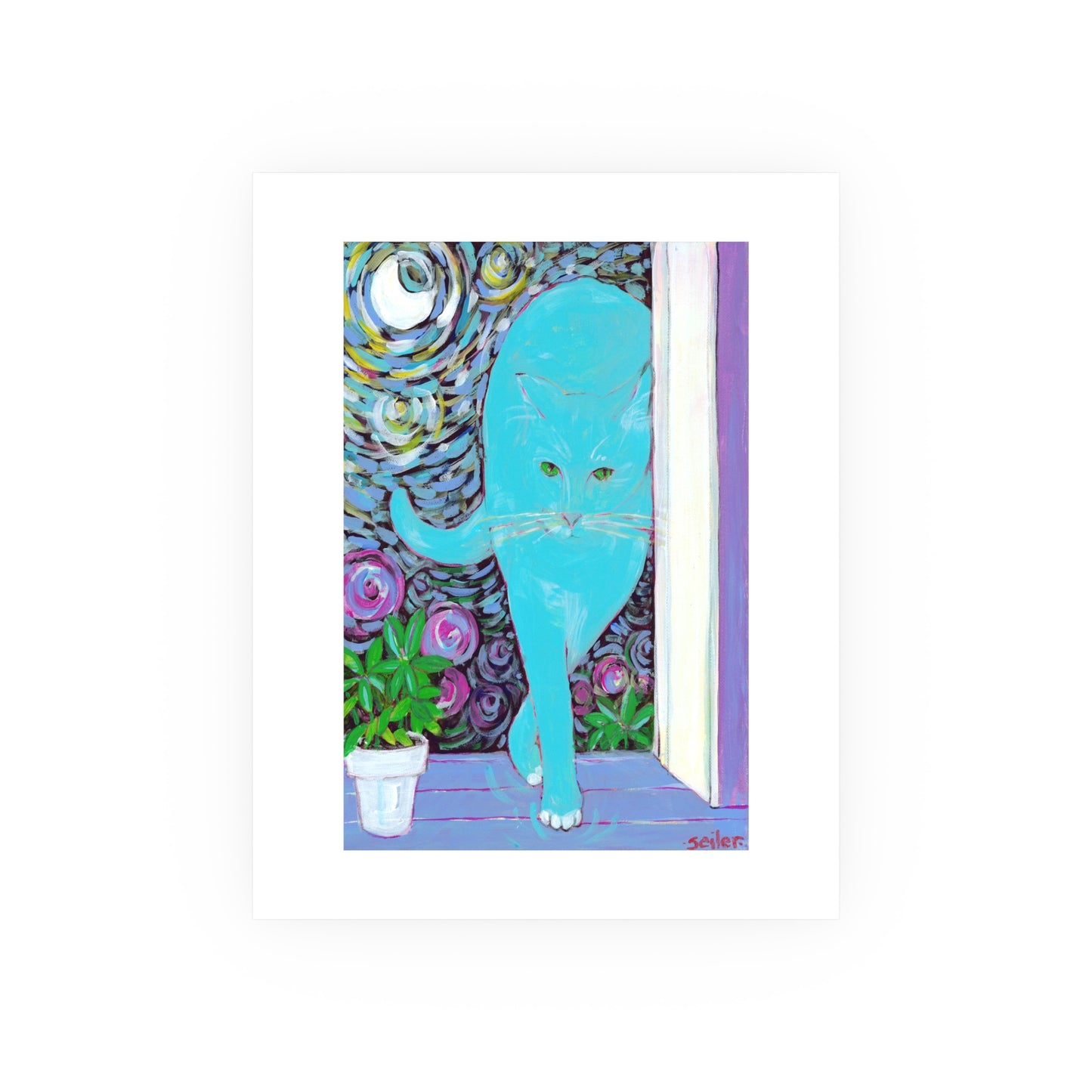 Cat Van Gogh - Prints - Various Sizes