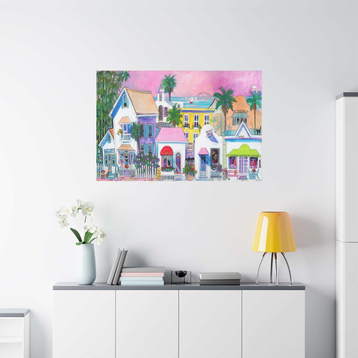 cocoa village - Canvas