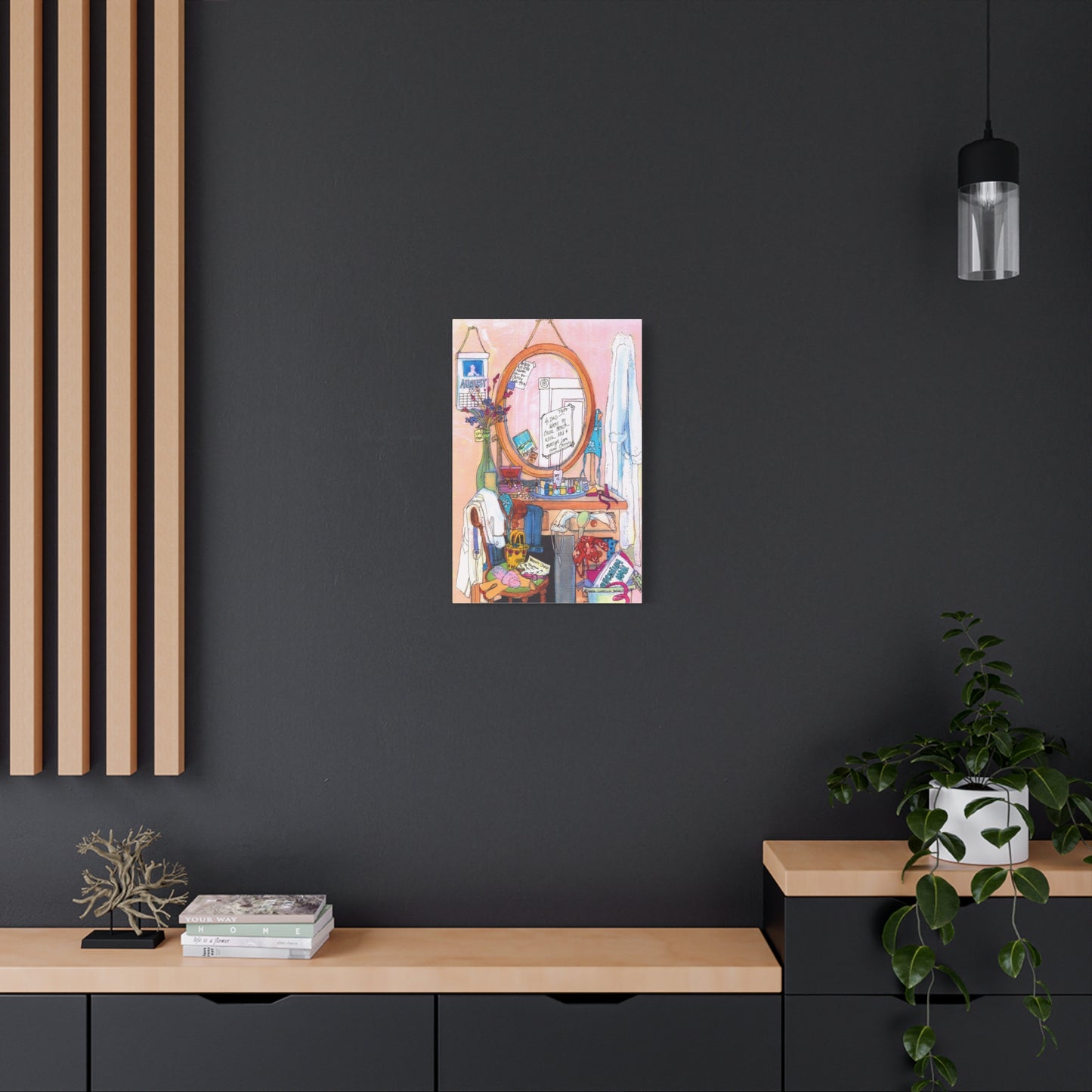 Hi Dad  - Canvas