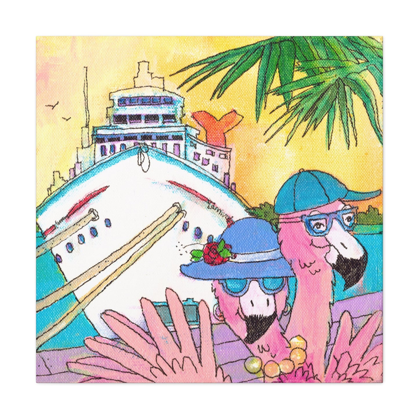 Cruise Ships  - Canvas