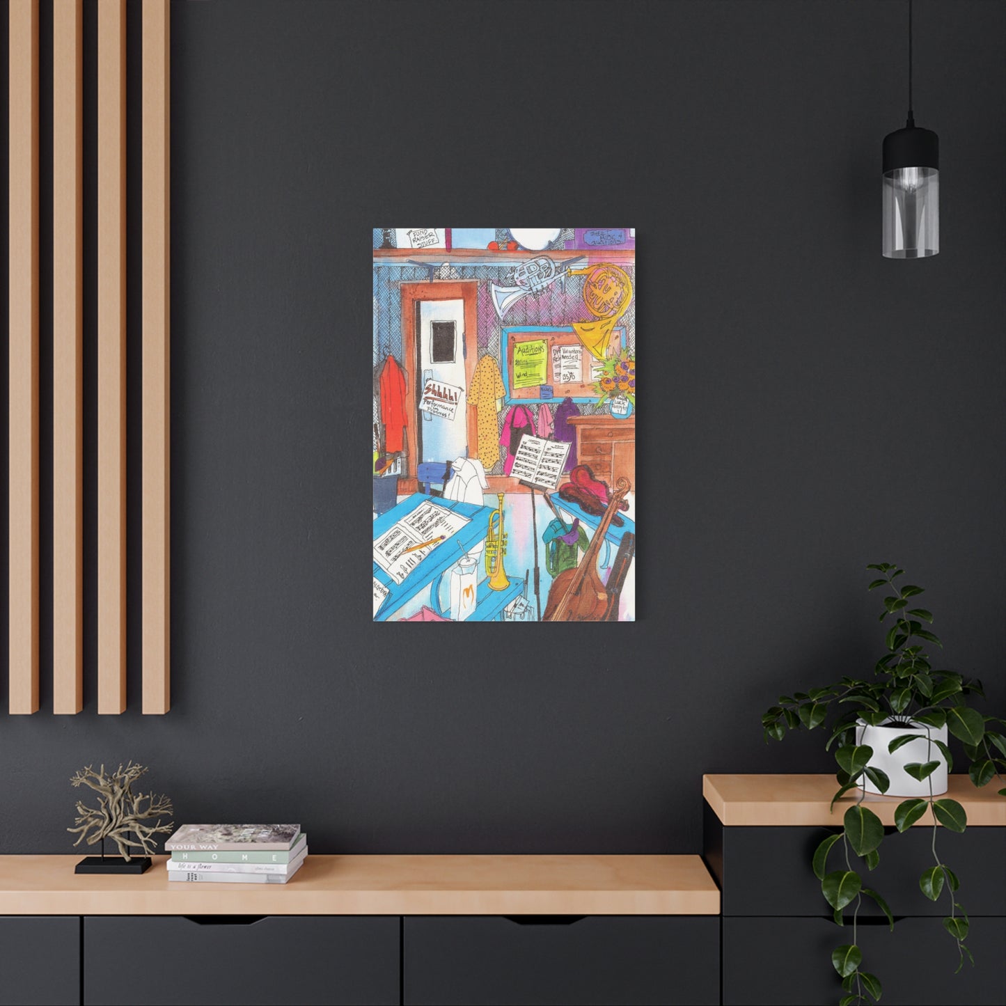 Music Classroom - Canvas
