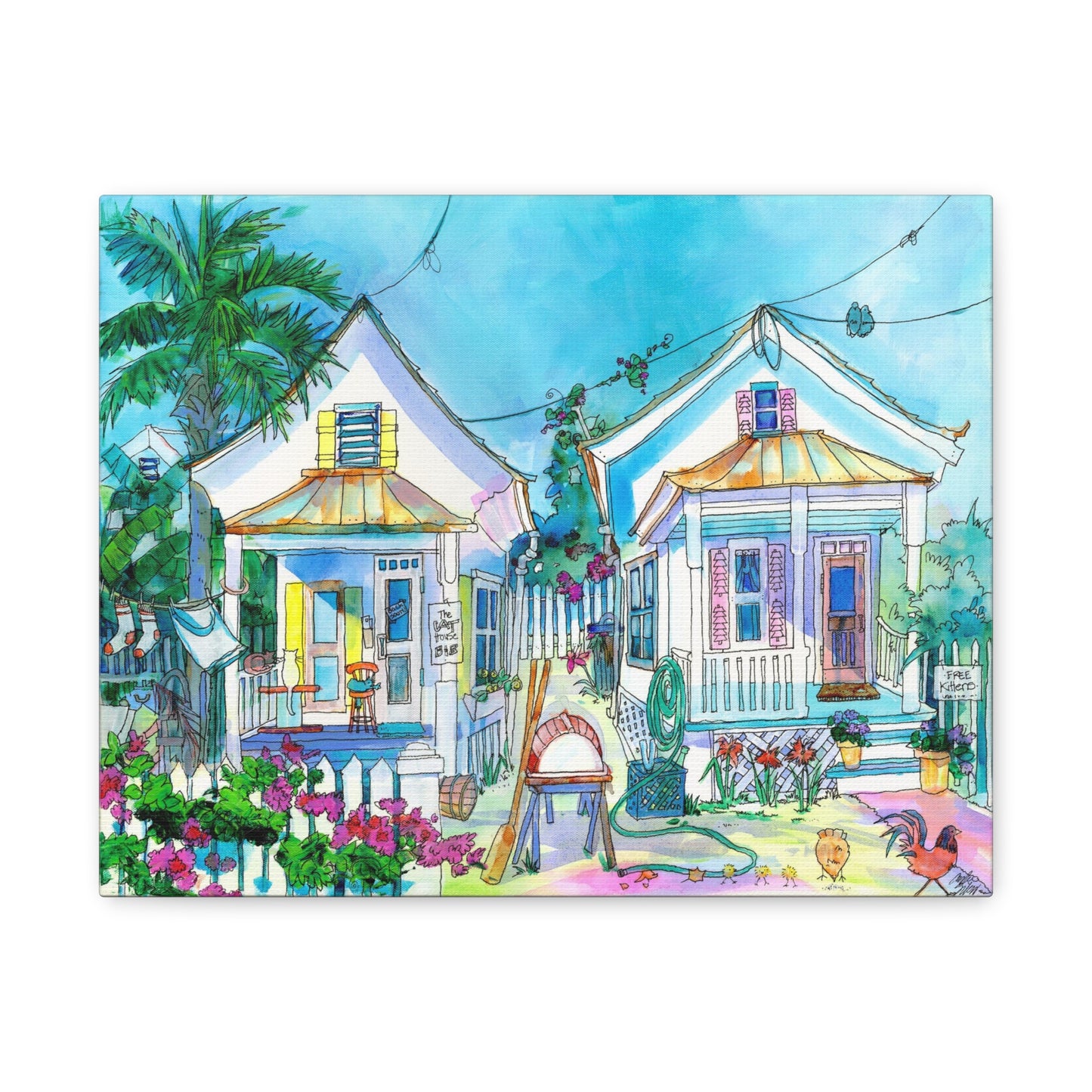 historic key west  - Canvas