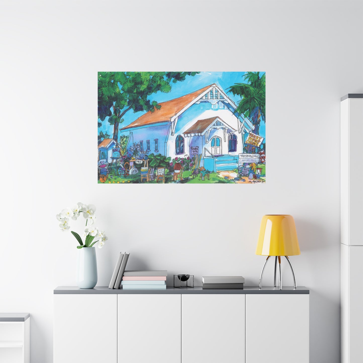 Derby St Chapel  - Canvas