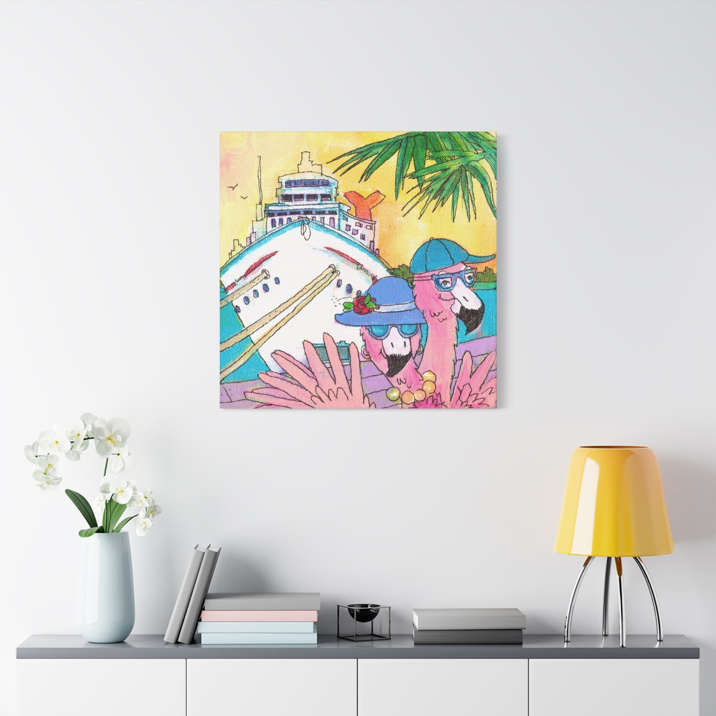 Cruise Ships  - Canvas