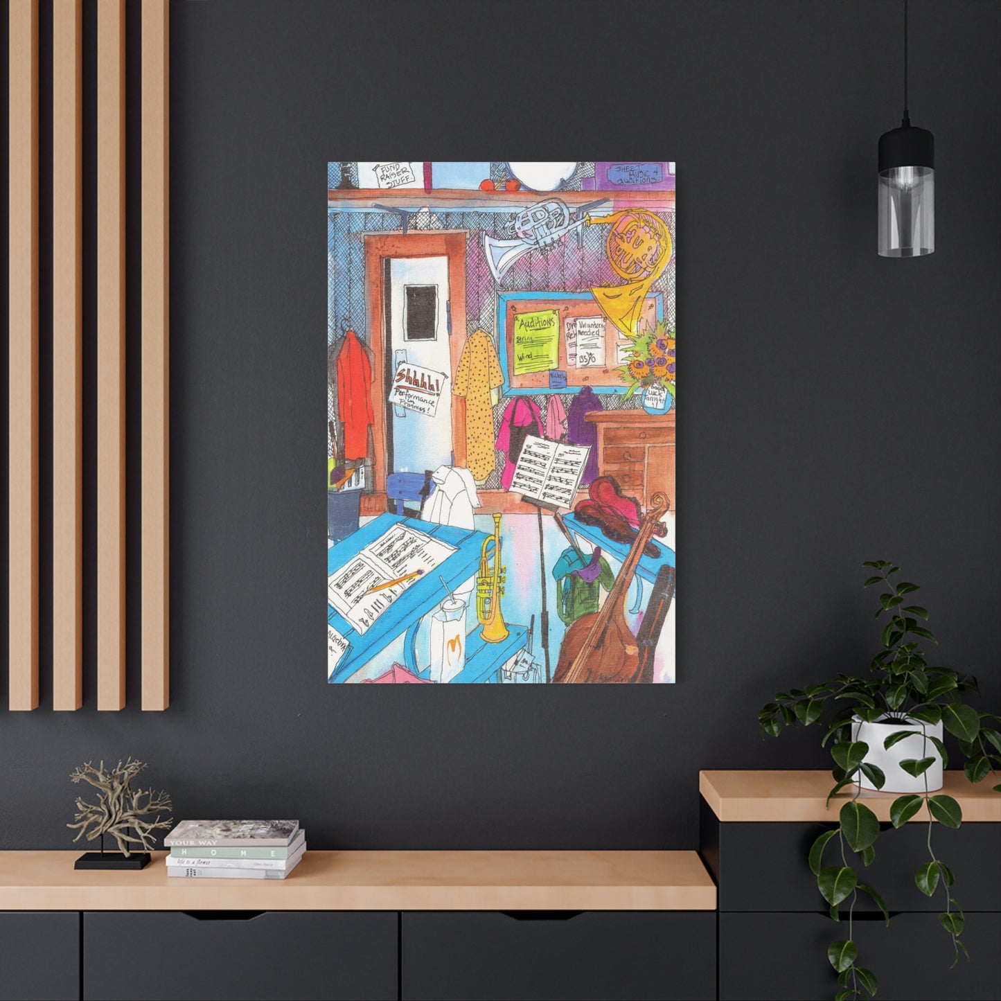 Music Classroom - Canvas