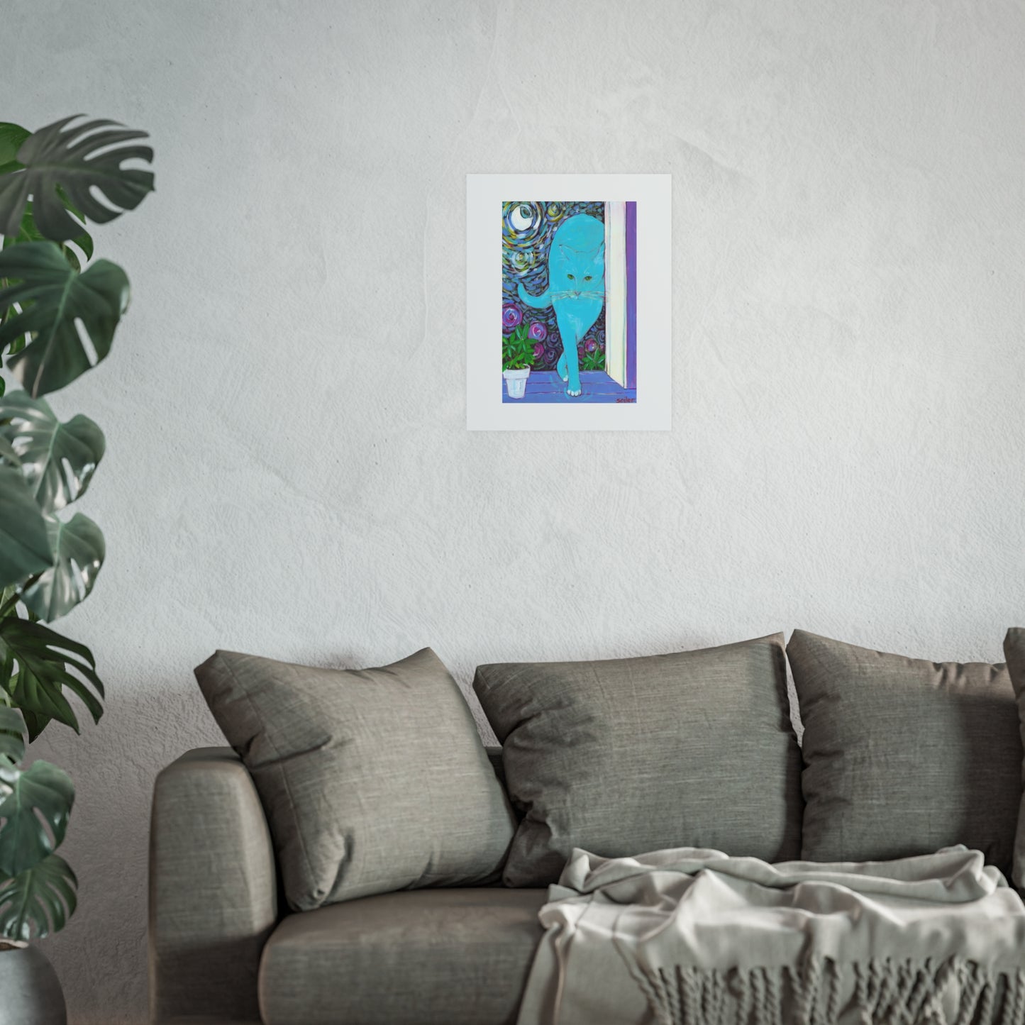 Cat Van Gogh - Prints - Various Sizes