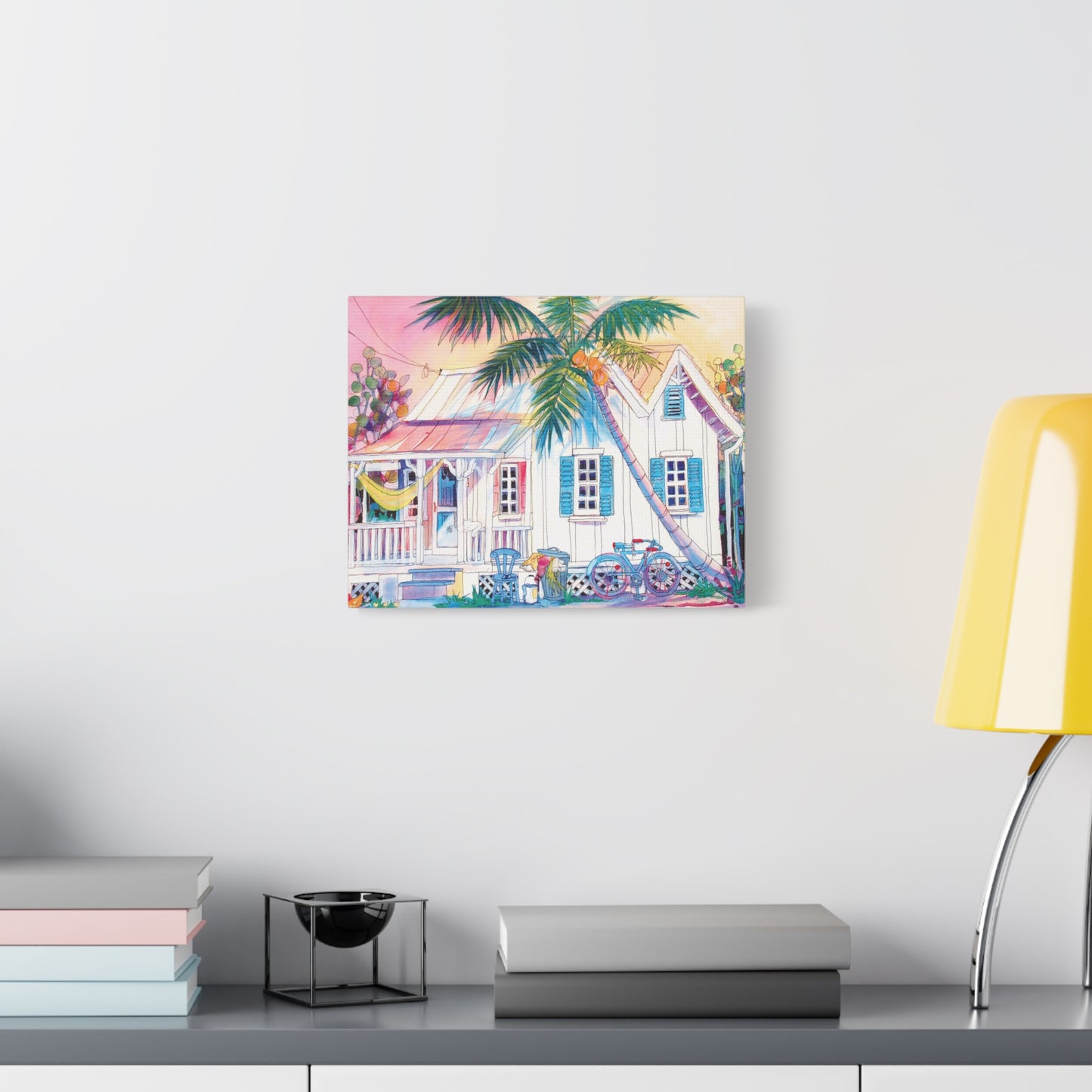 hammock on porch  - Canvas