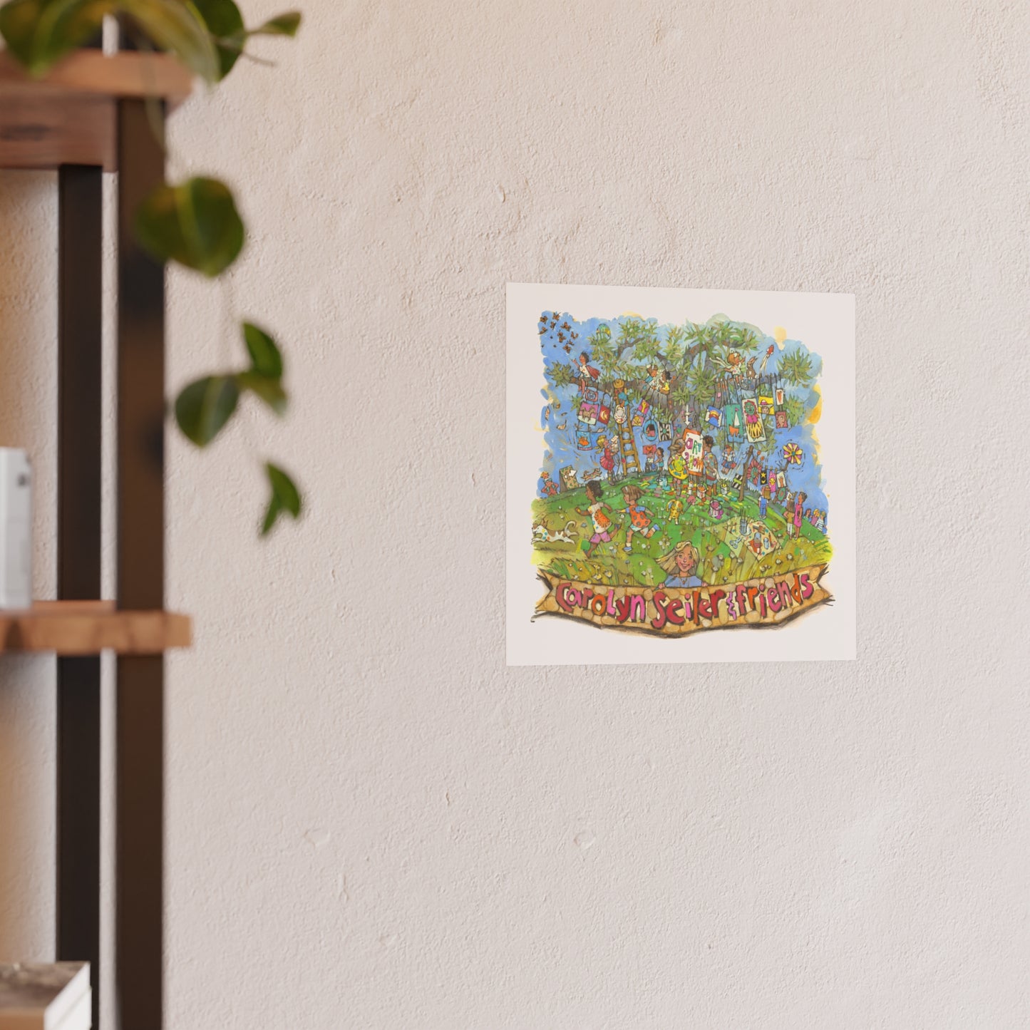 Art Show in Oak Tree - Prints - Various Sizes