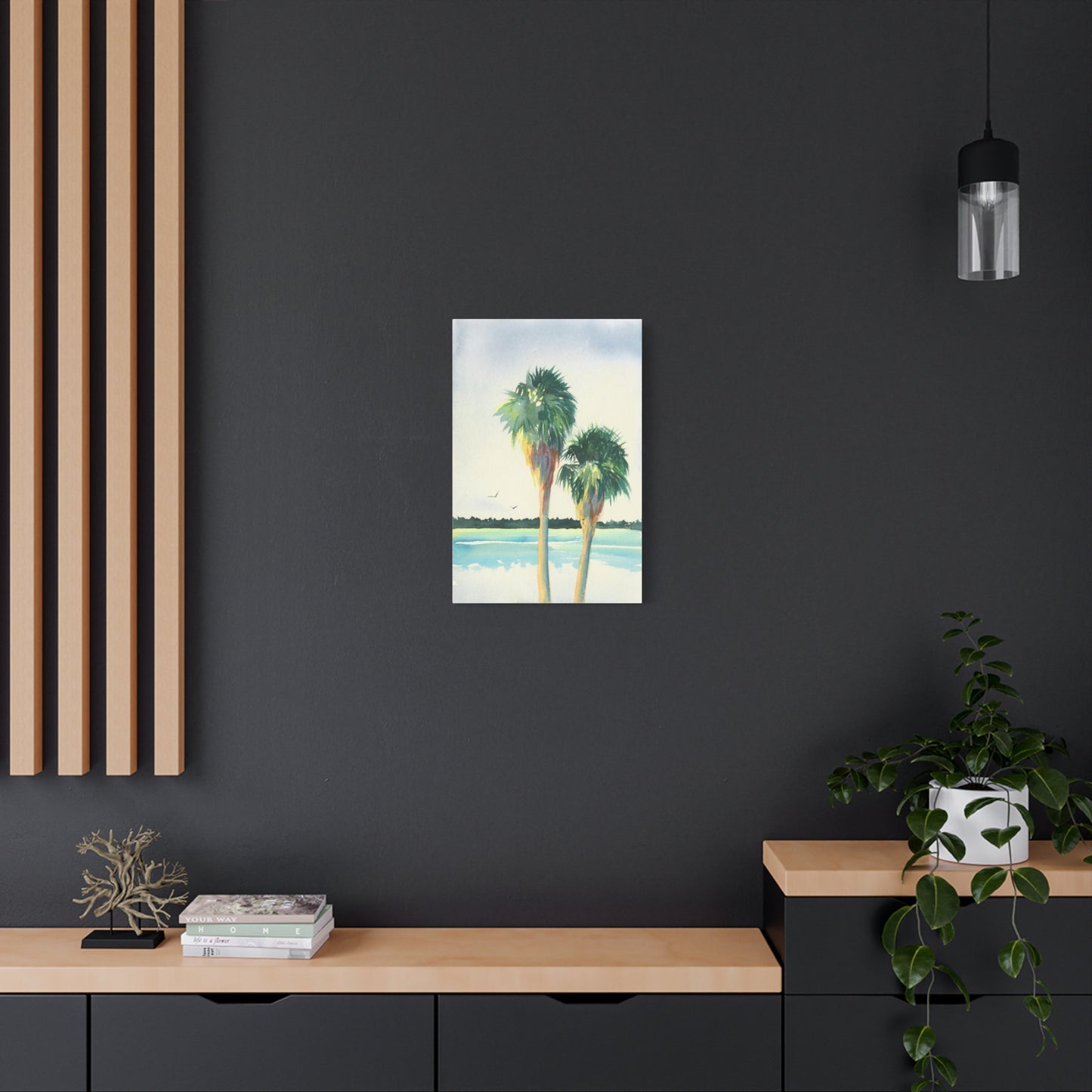 Two Palms - Canvas