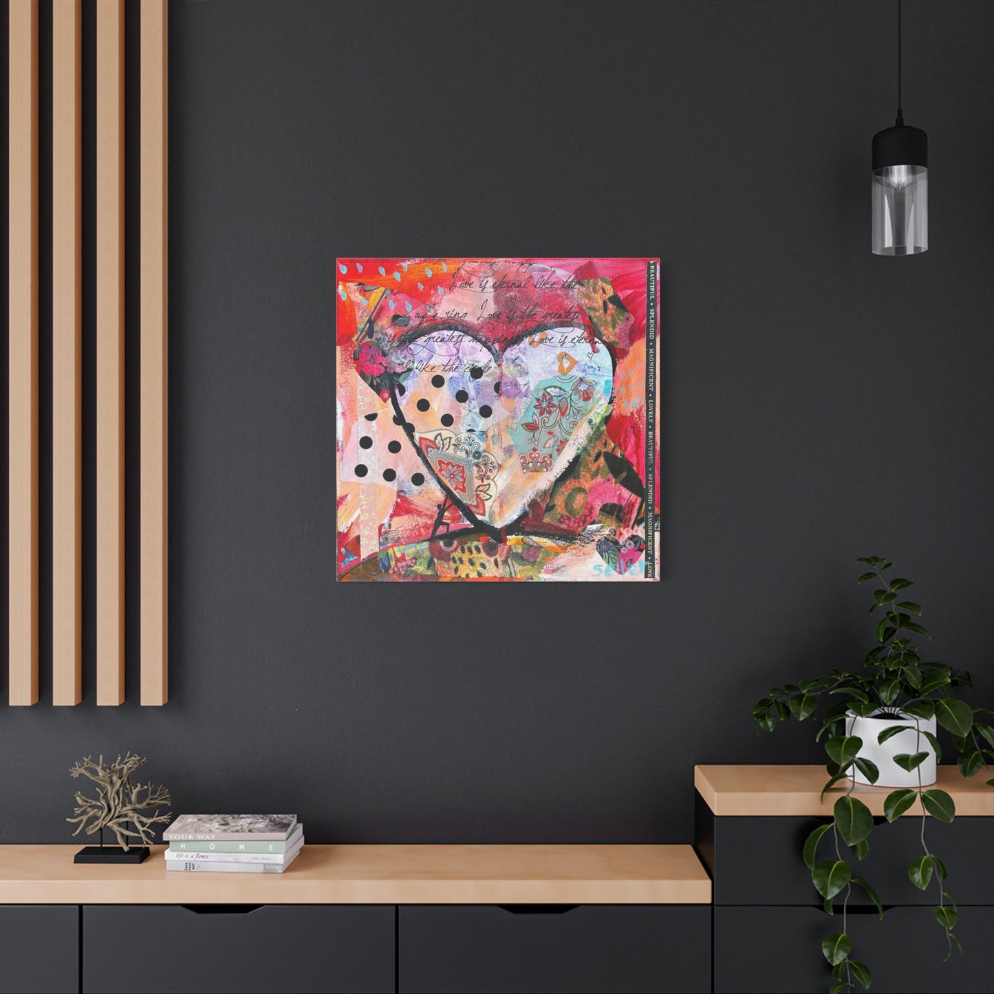 Love is Eternal  - Canvas