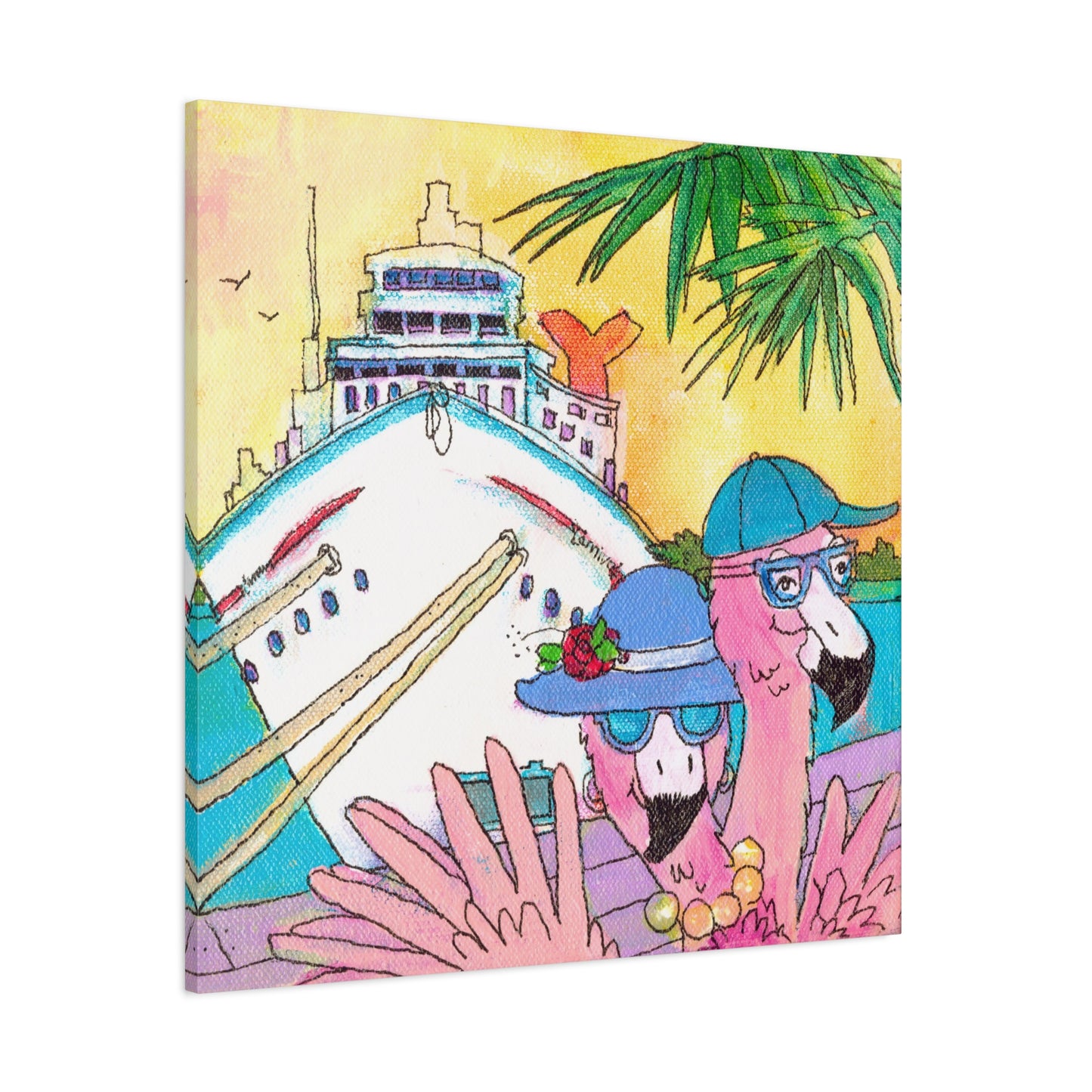 Cruise Ships  - Canvas