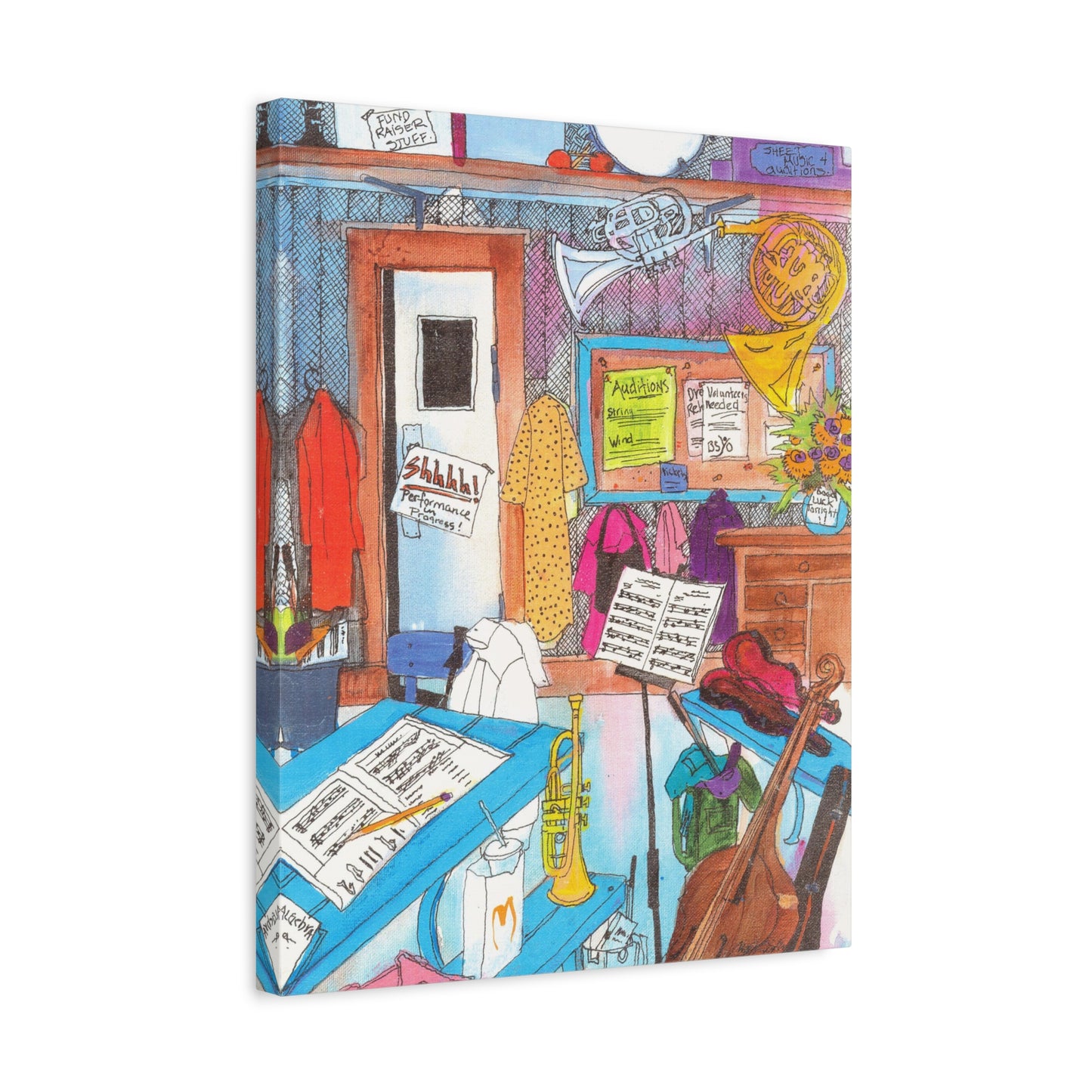 Music Classroom - Canvas