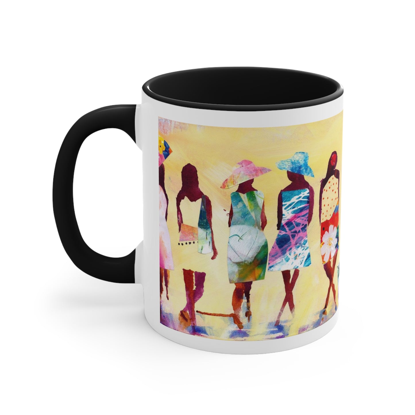 Paper Dolls Accent Coffee Mug, 11oz