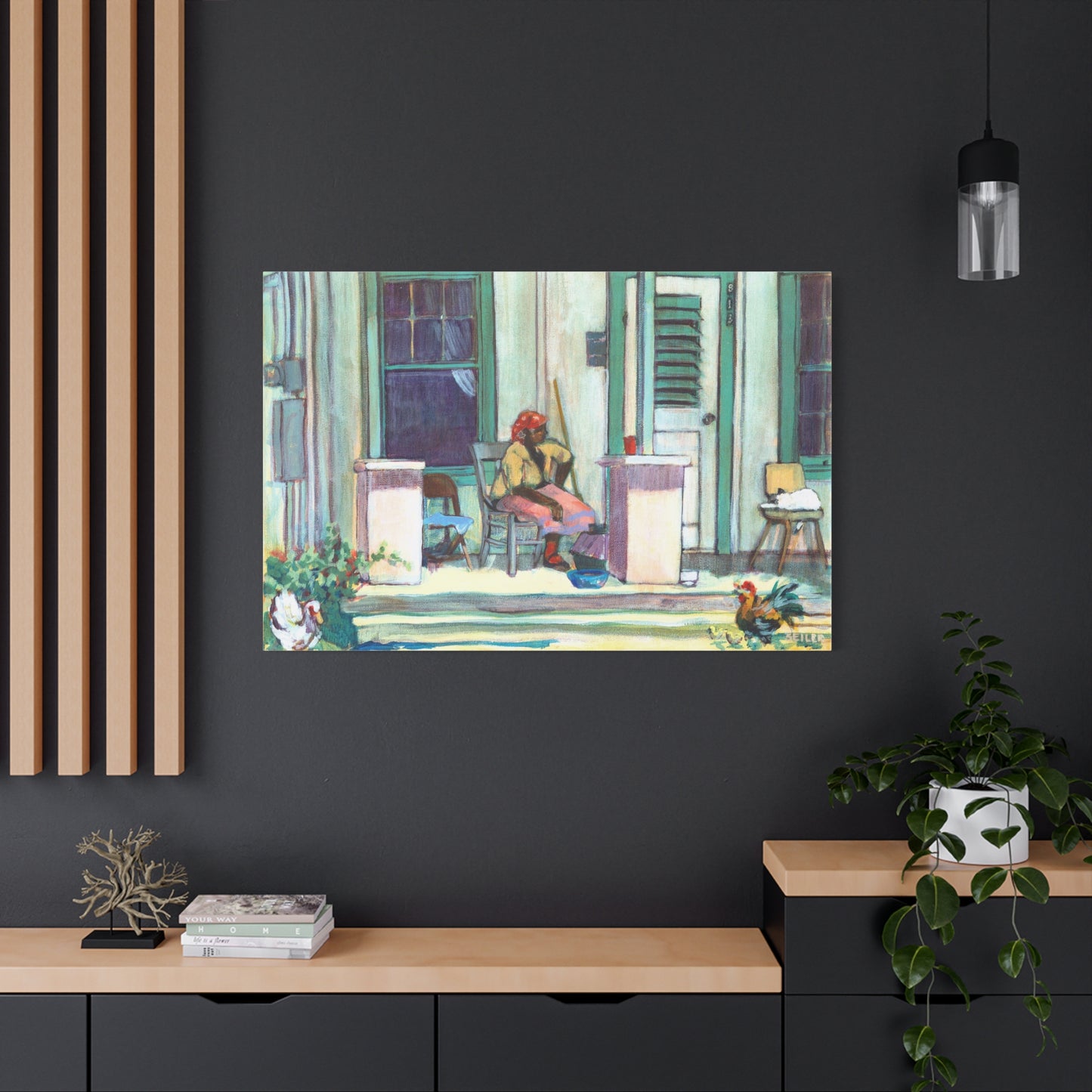 down south porch  - Canvas