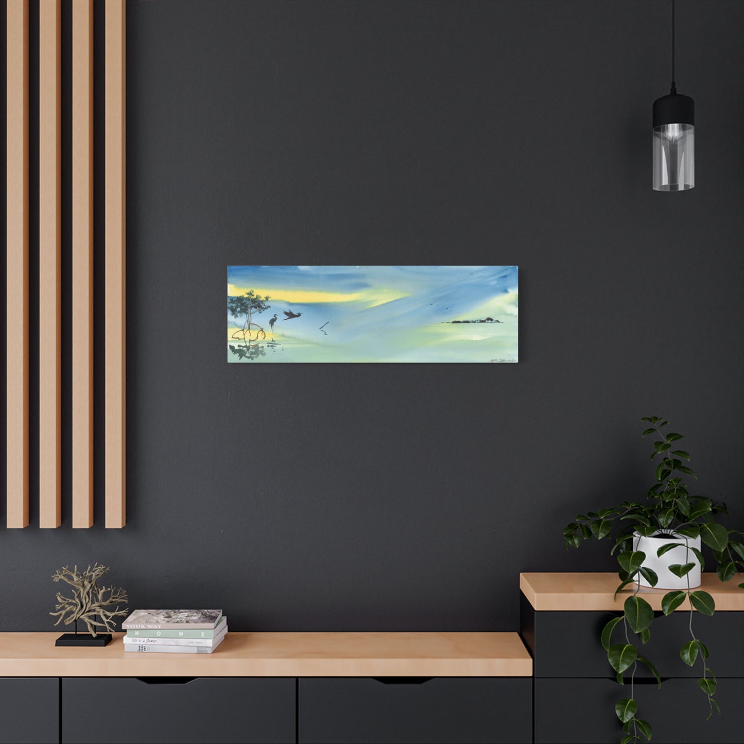 Twilight Indian River  - Canvas