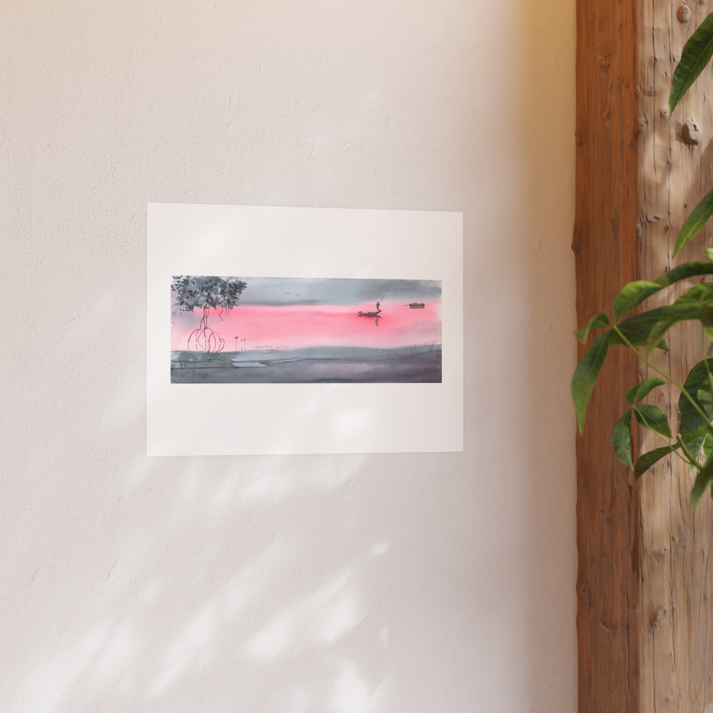 Pink and Grey Dawn - Prints - Various Sizes