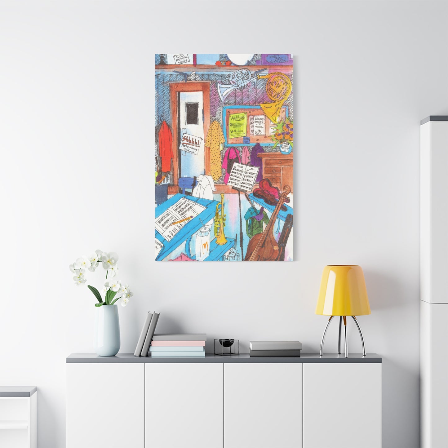 Music Classroom - Canvas
