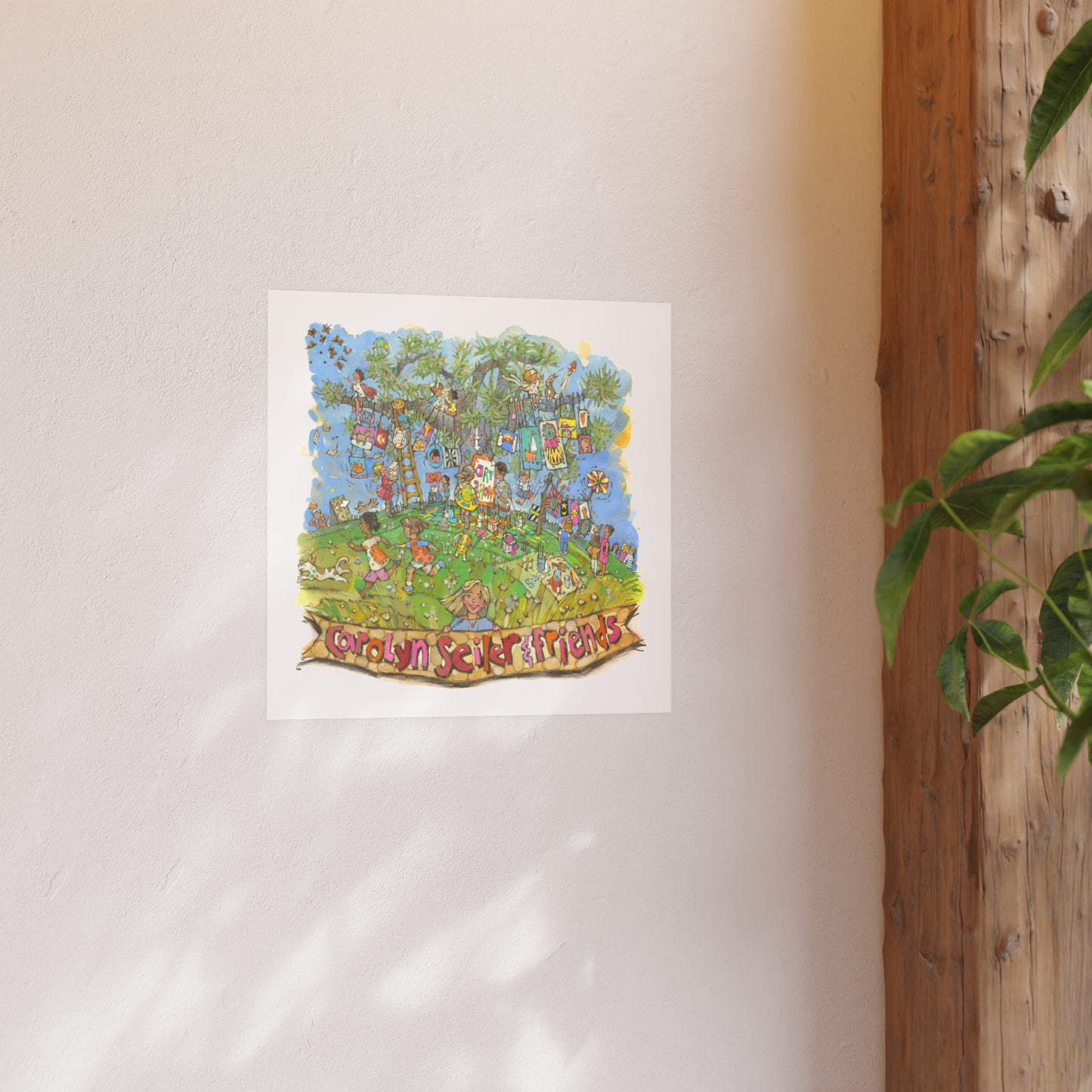 Art Show in Oak Tree - Prints - Various Sizes