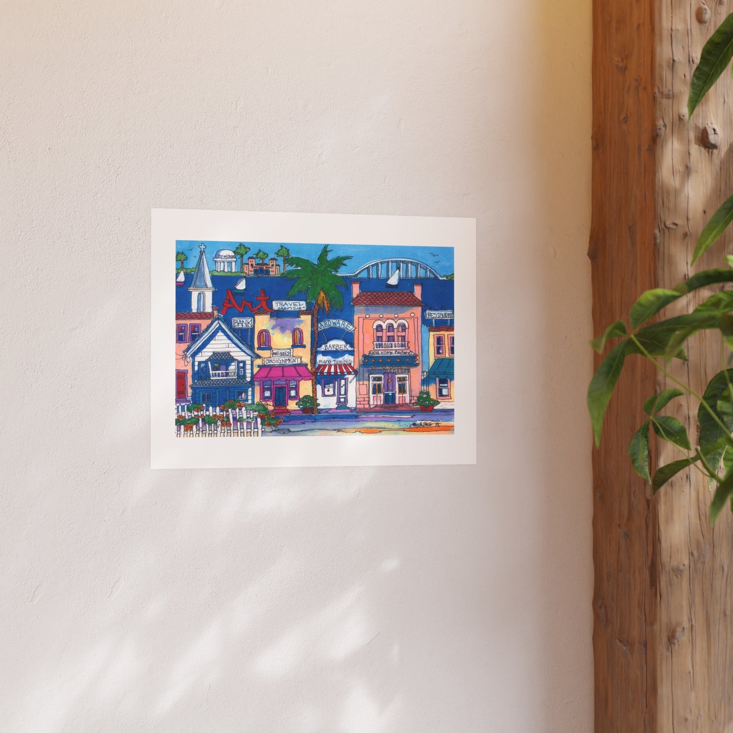 Cocoa village 2 - Prints - Various Sizes