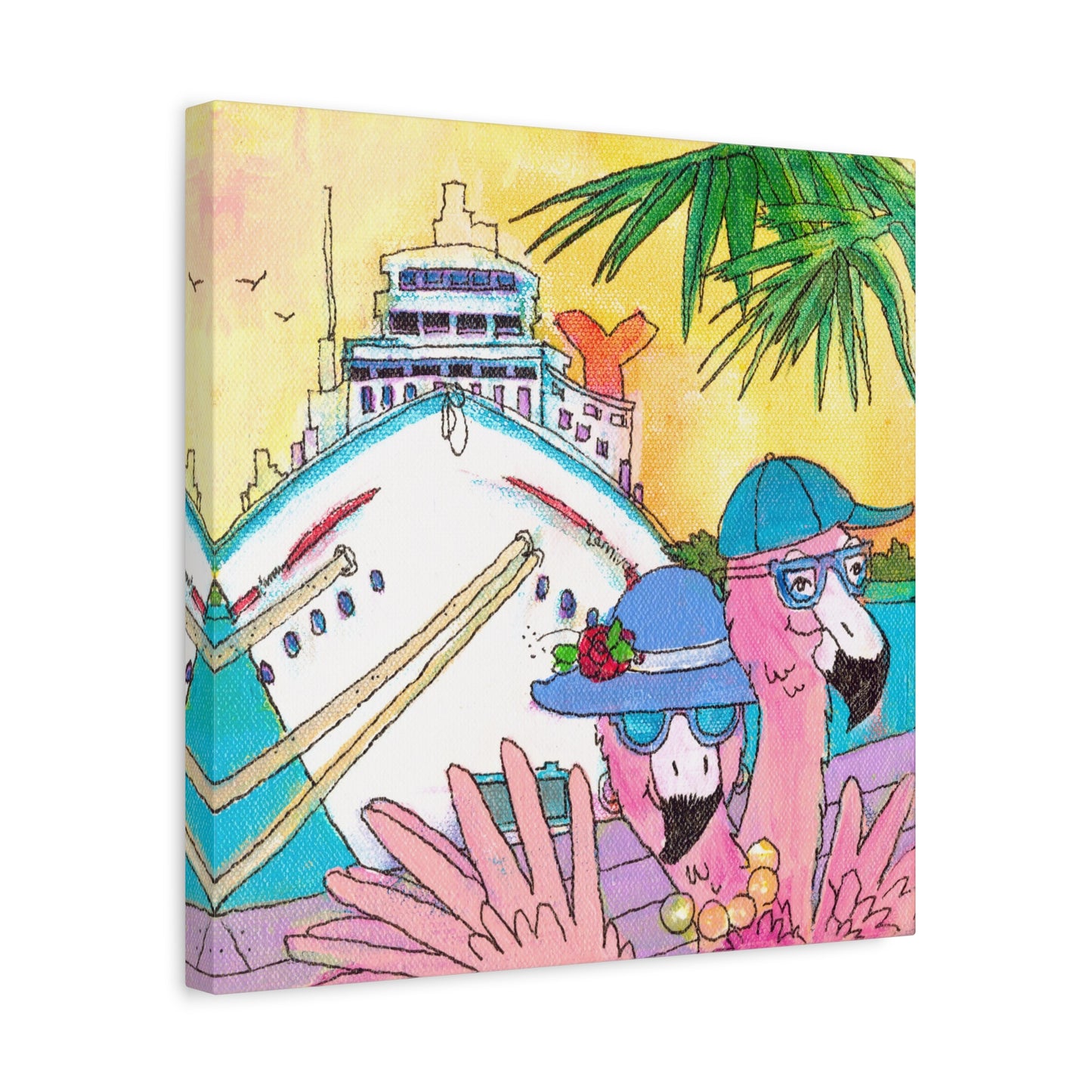 Cruise Ships  - Canvas