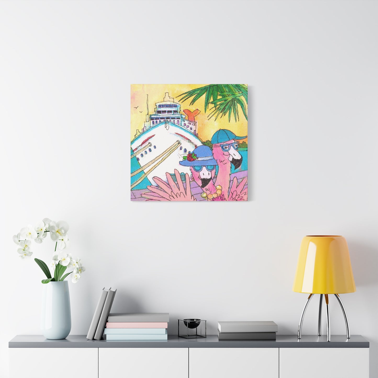 Cruise Ships  - Canvas