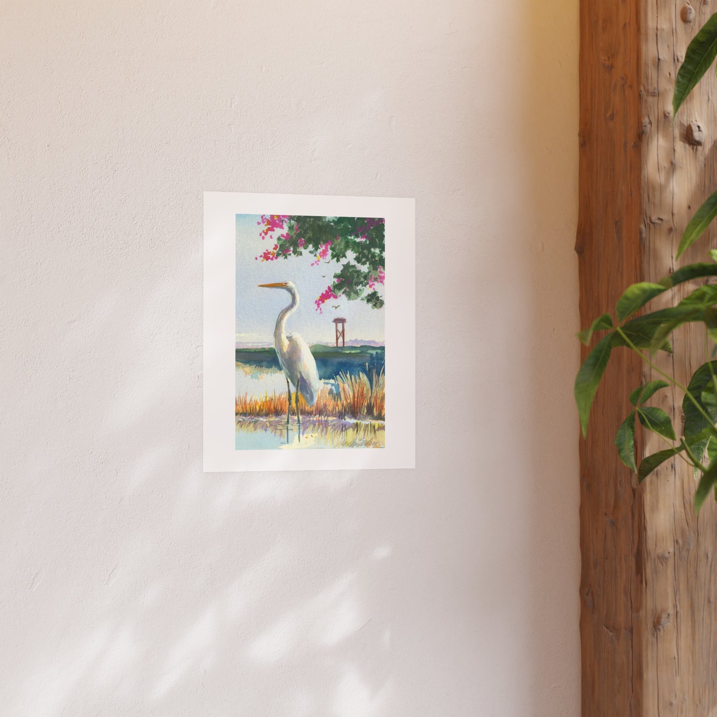 White Heron - Prints - Various Sizes