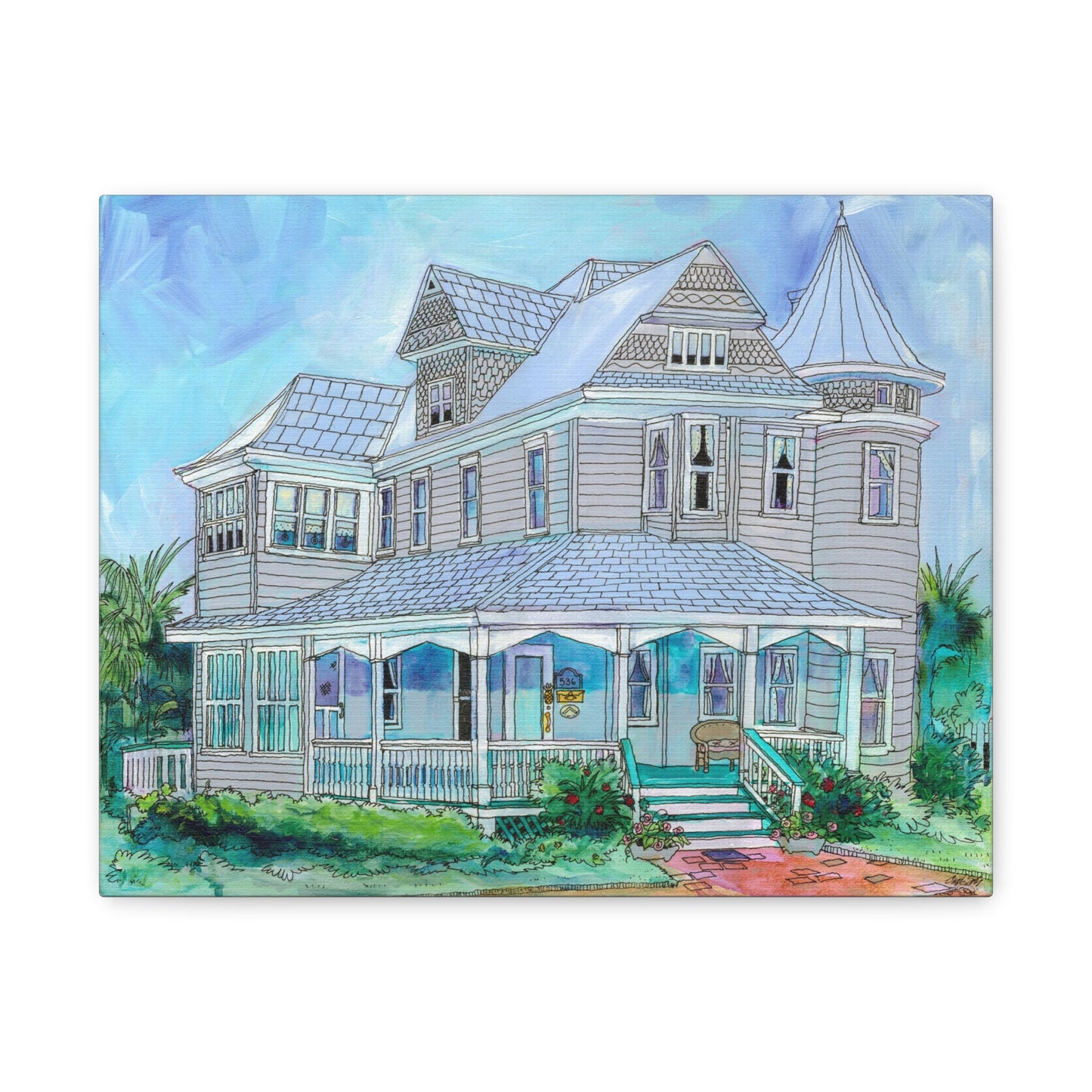 parish grove inn  - Canvas