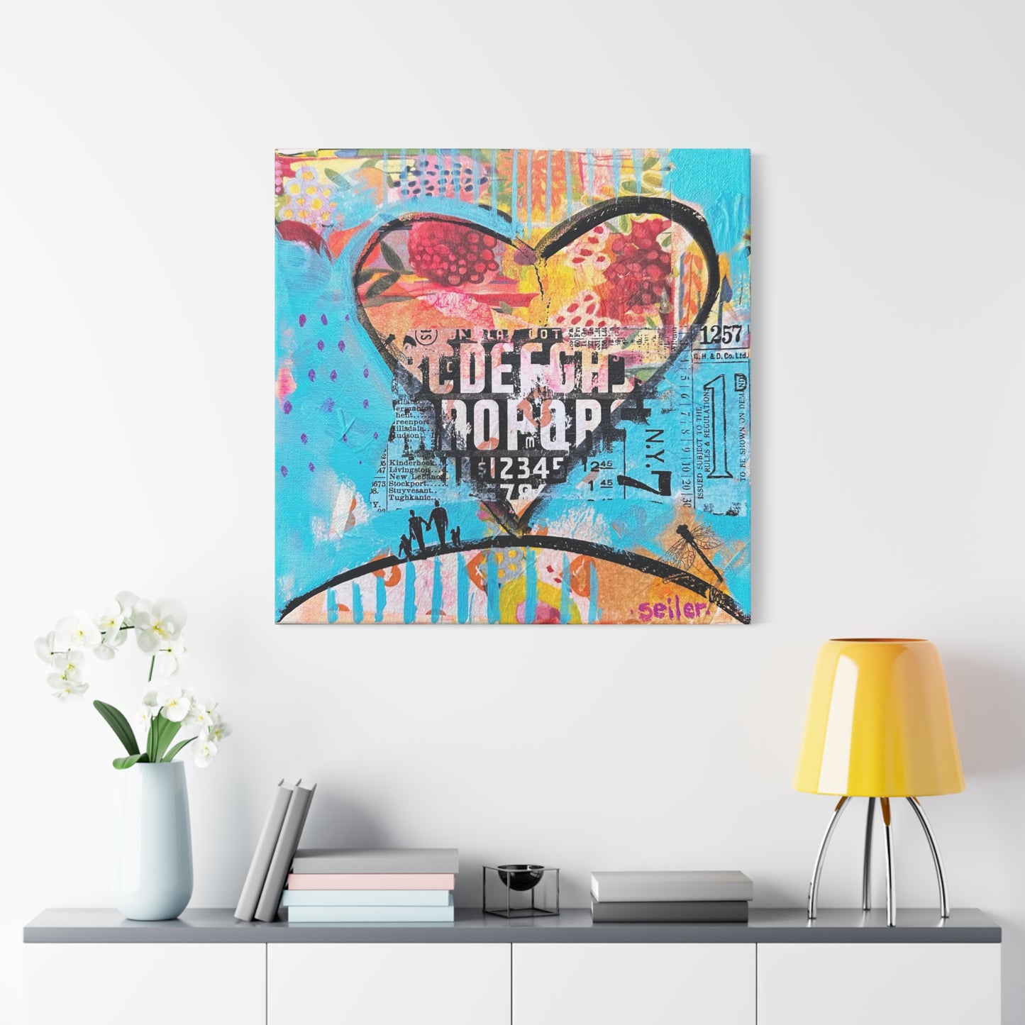 Art in the Heart  - Canvas