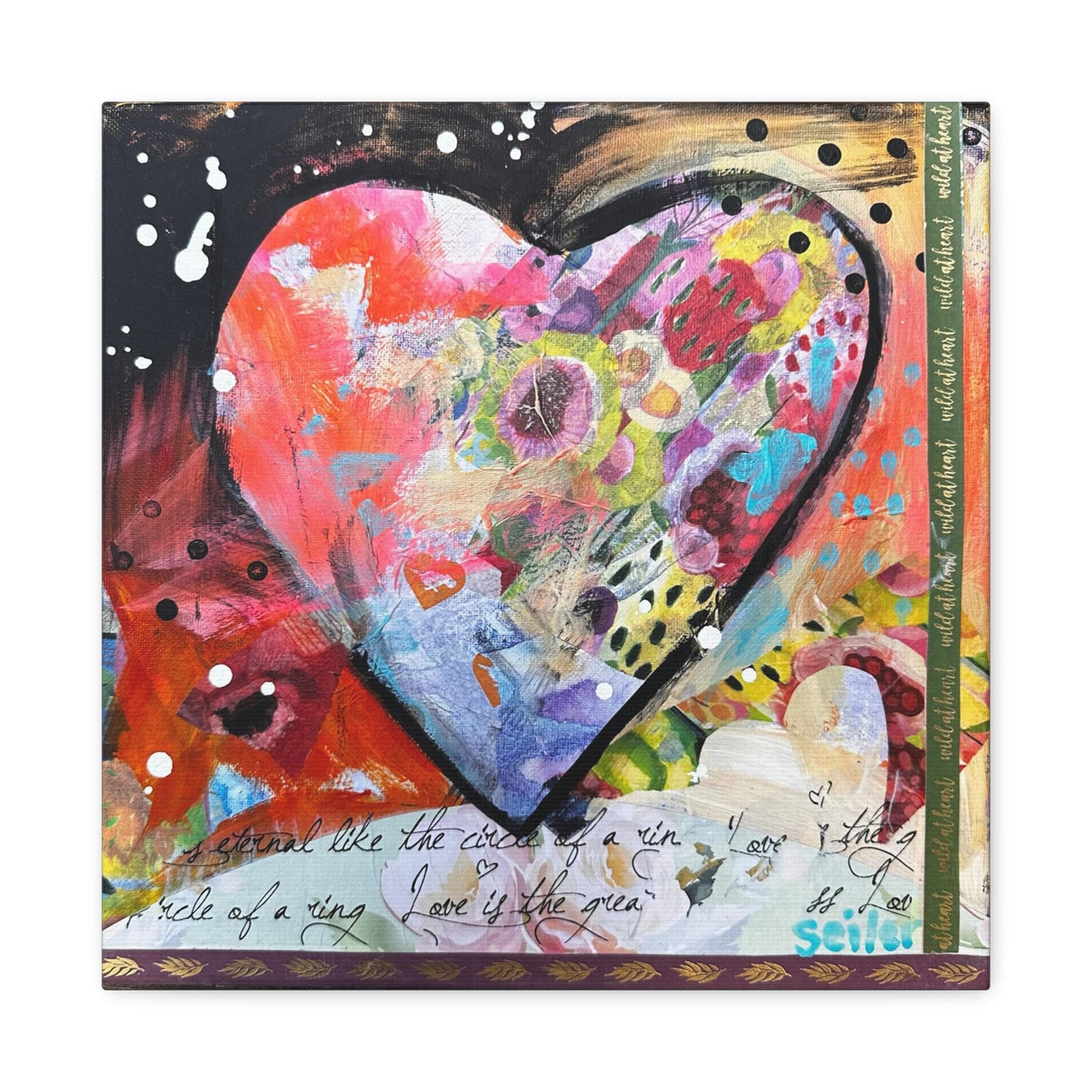 Wild at Heart  - Canvas