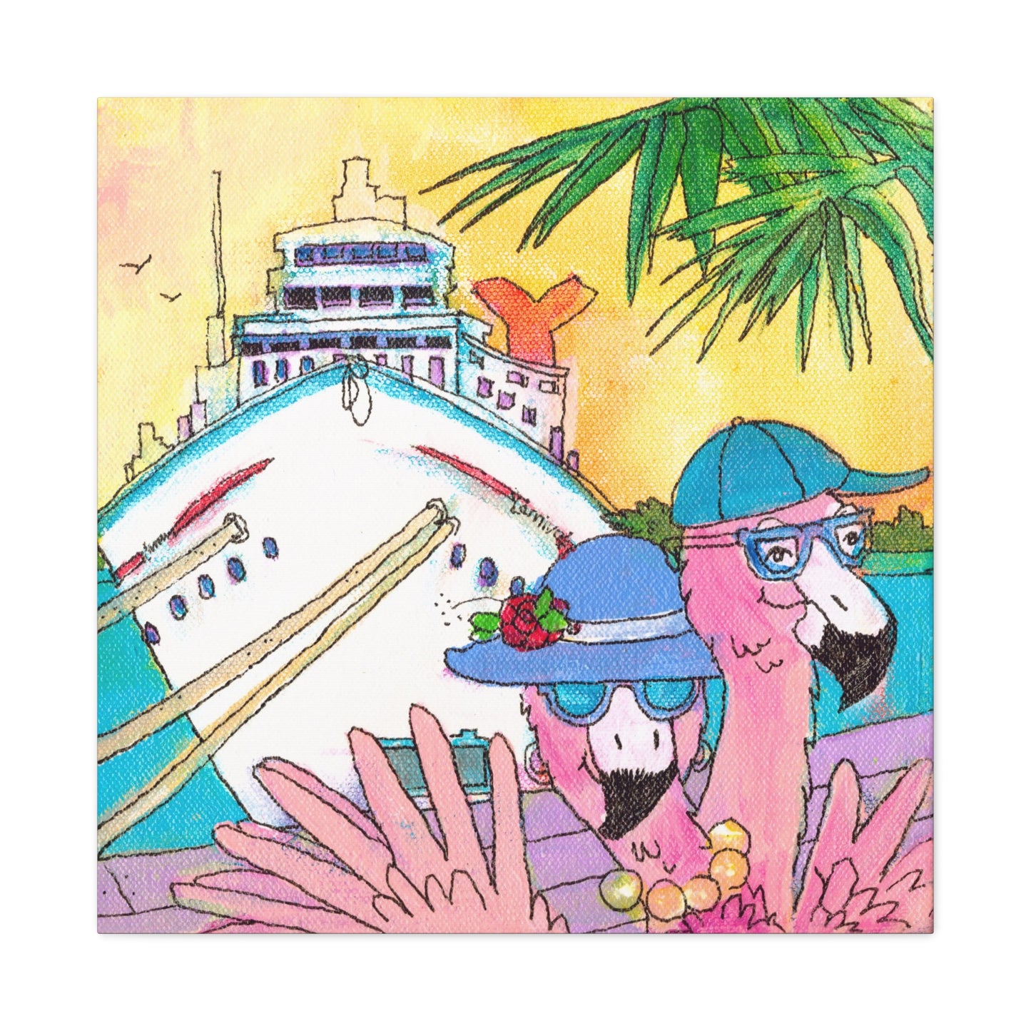Cruise Ships  - Canvas