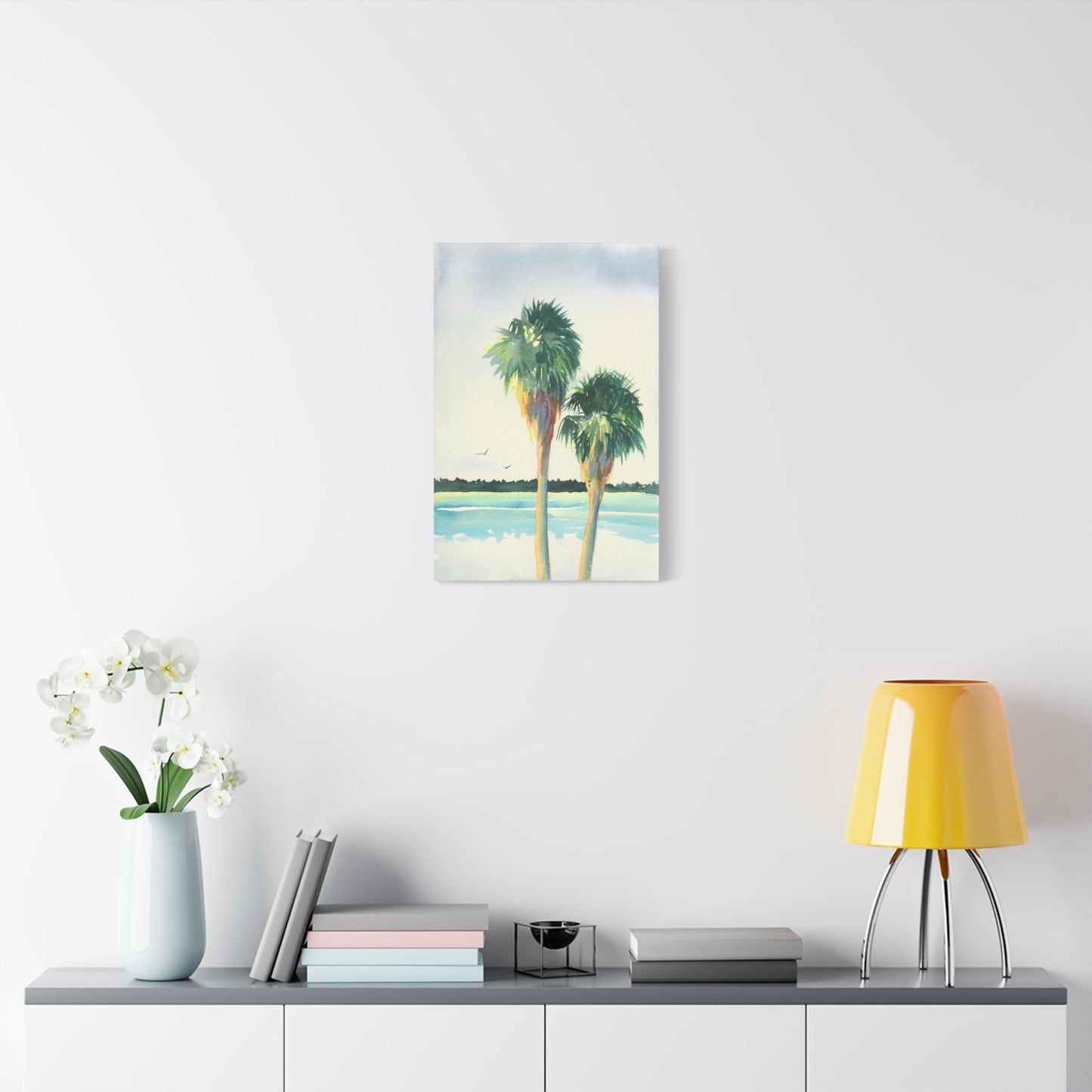 Two Palms - Canvas