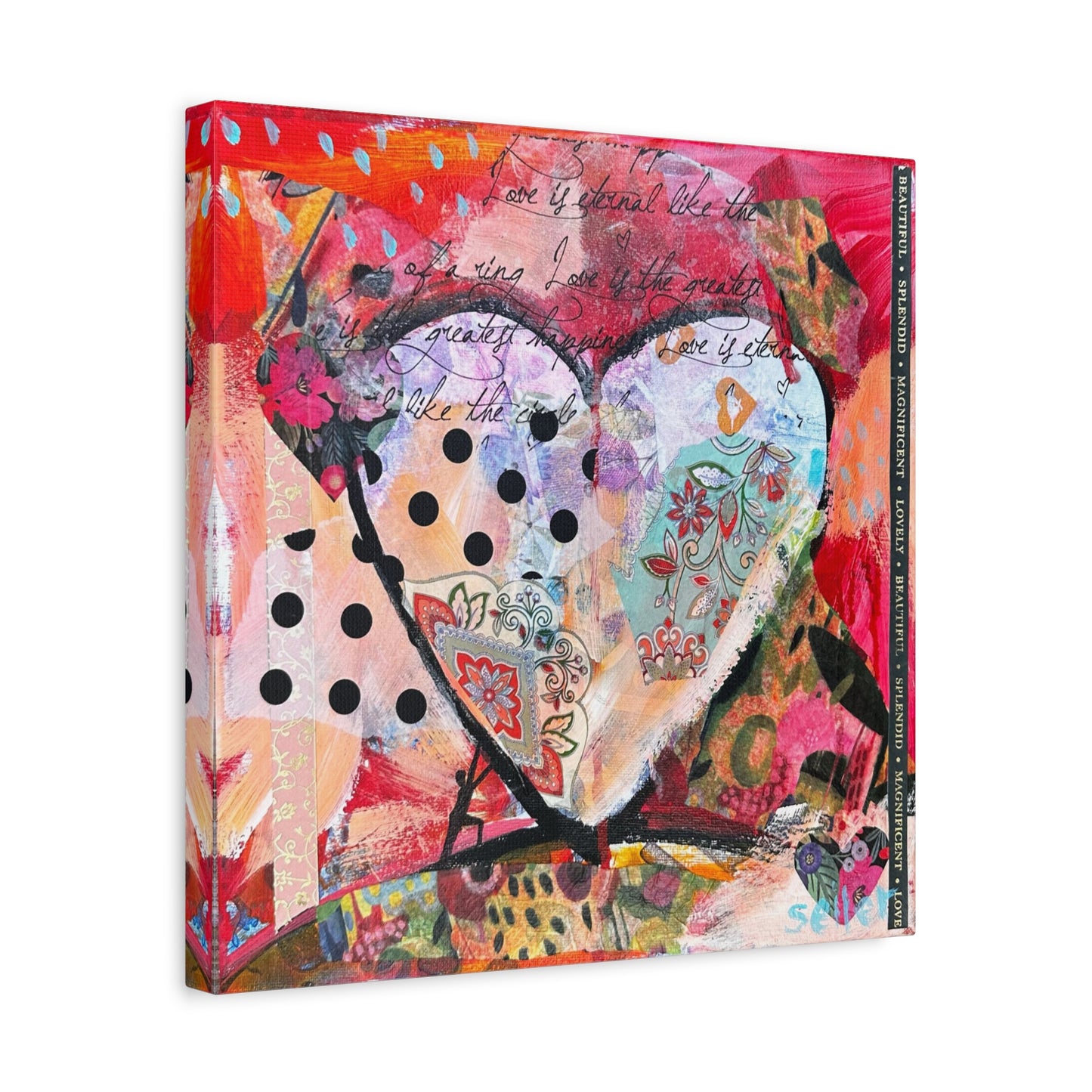 Love is Eternal  - Canvas