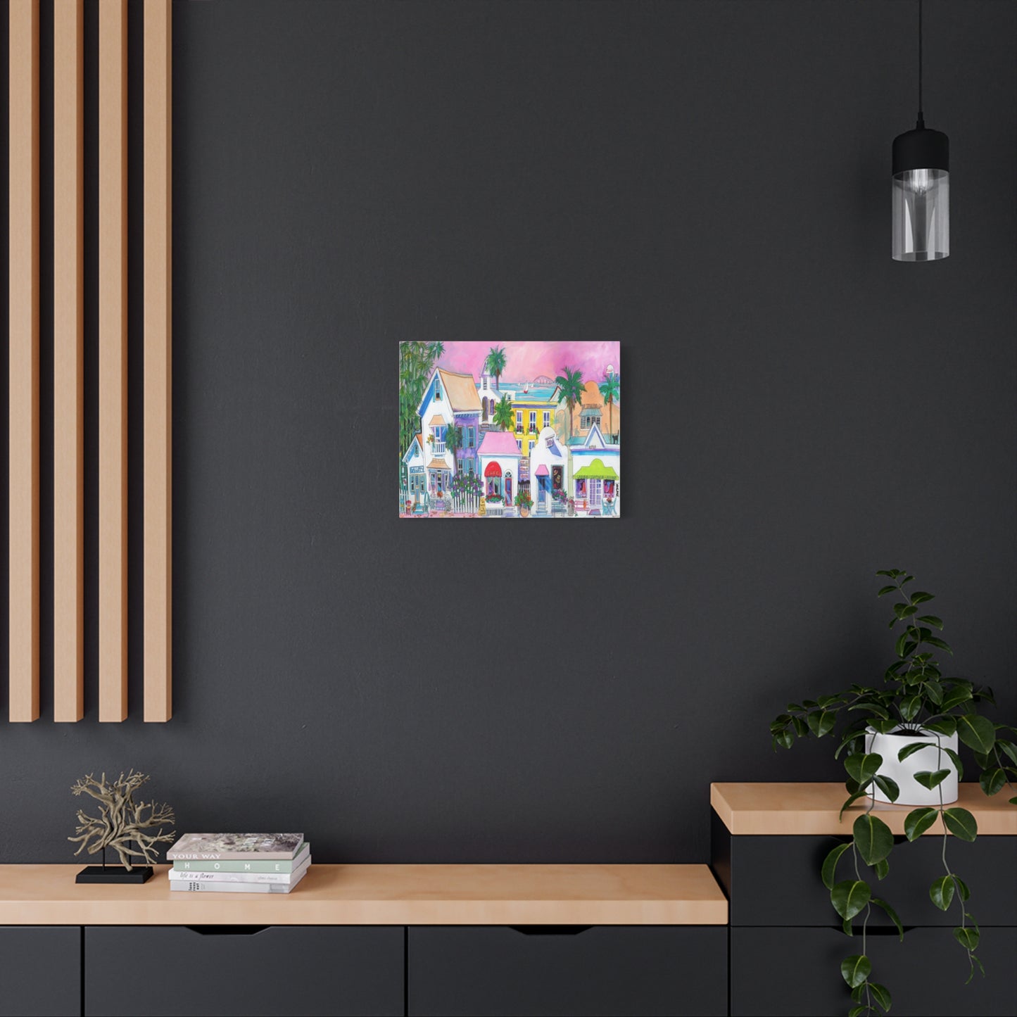 cocoa village - Canvas
