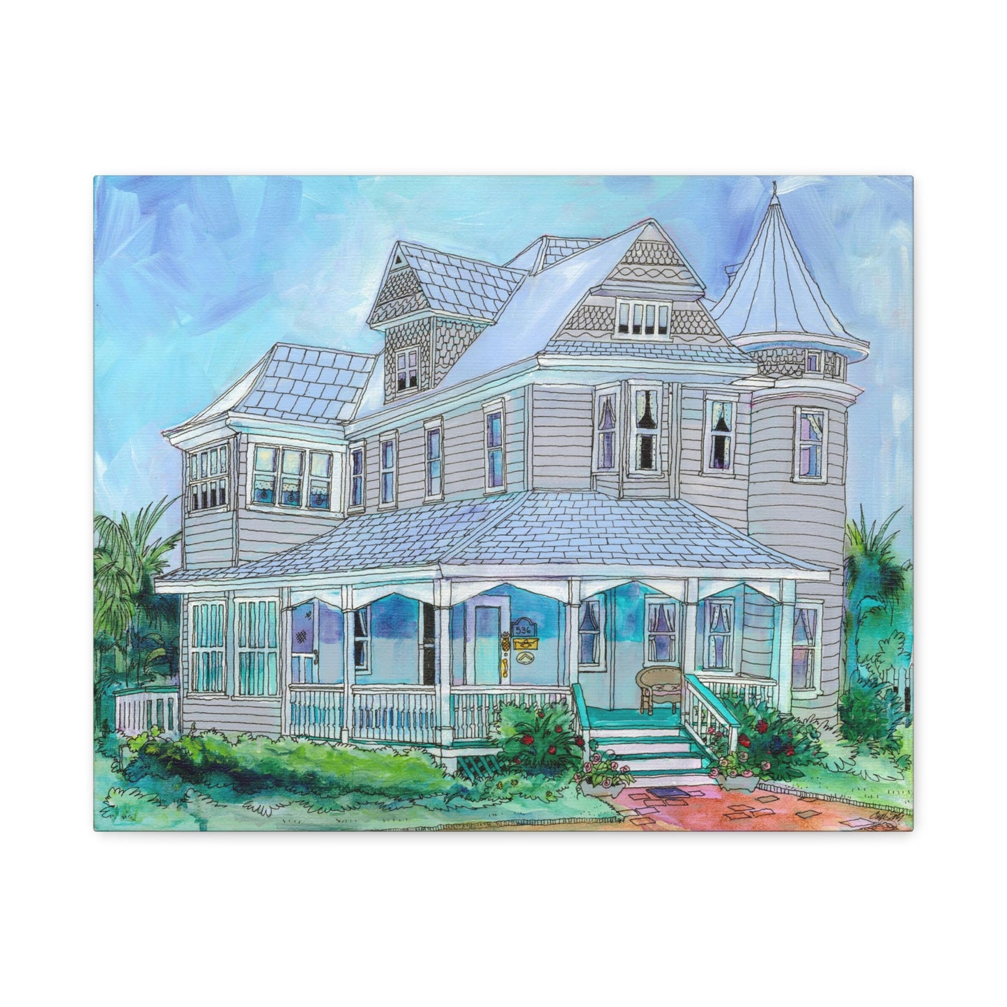 parish grove inn  - Canvas