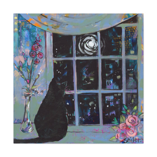 Morgans Kitty  - Canvas