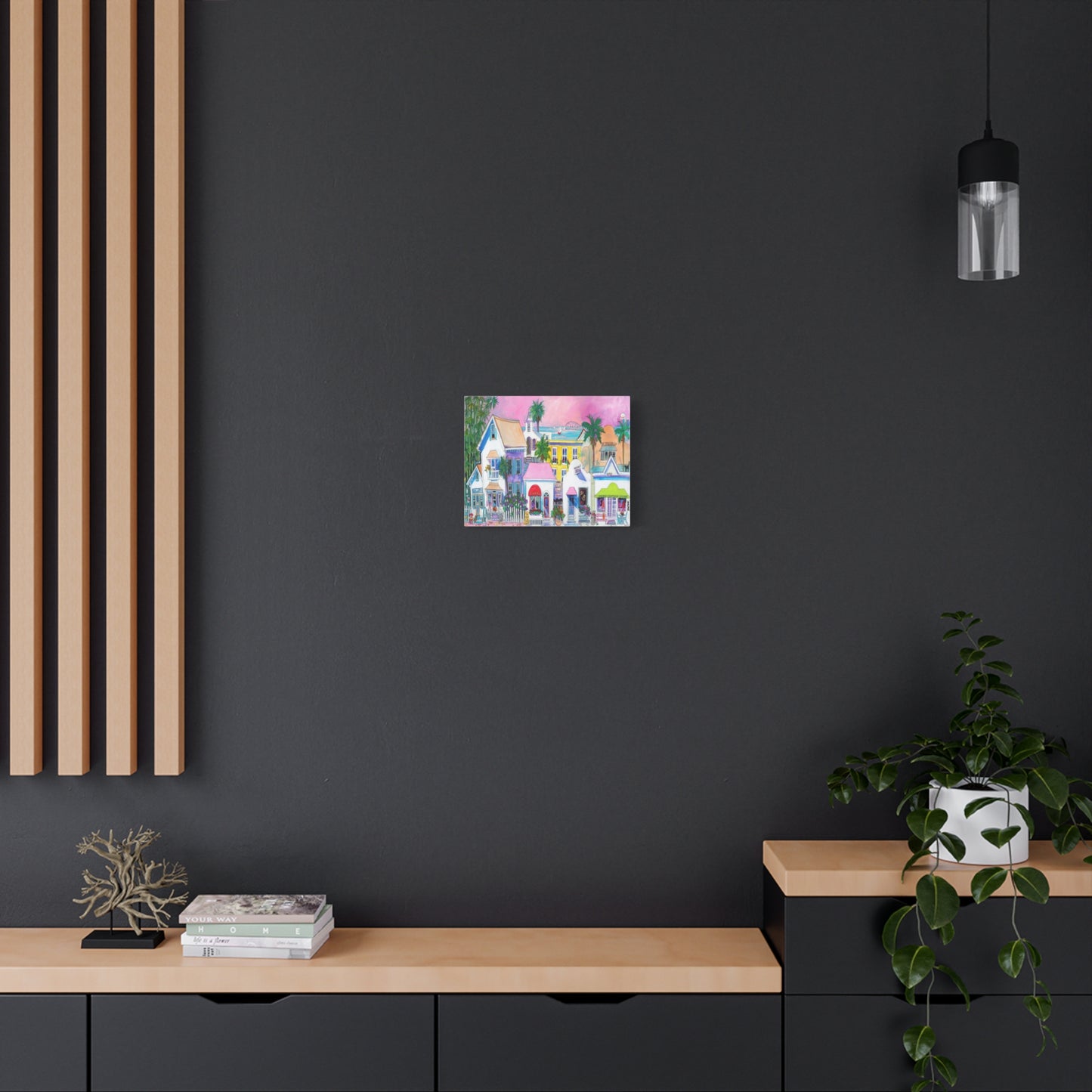 cocoa village - Canvas