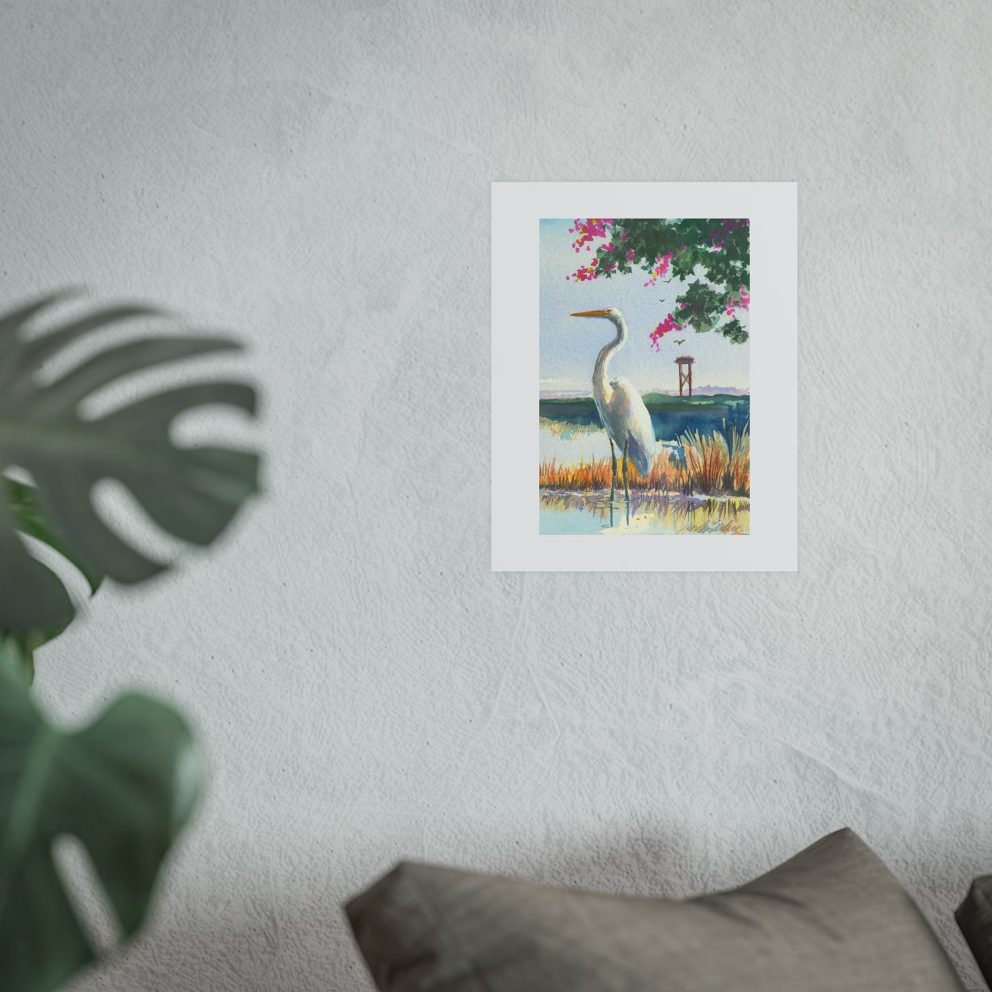 White Heron - Prints - Various Sizes