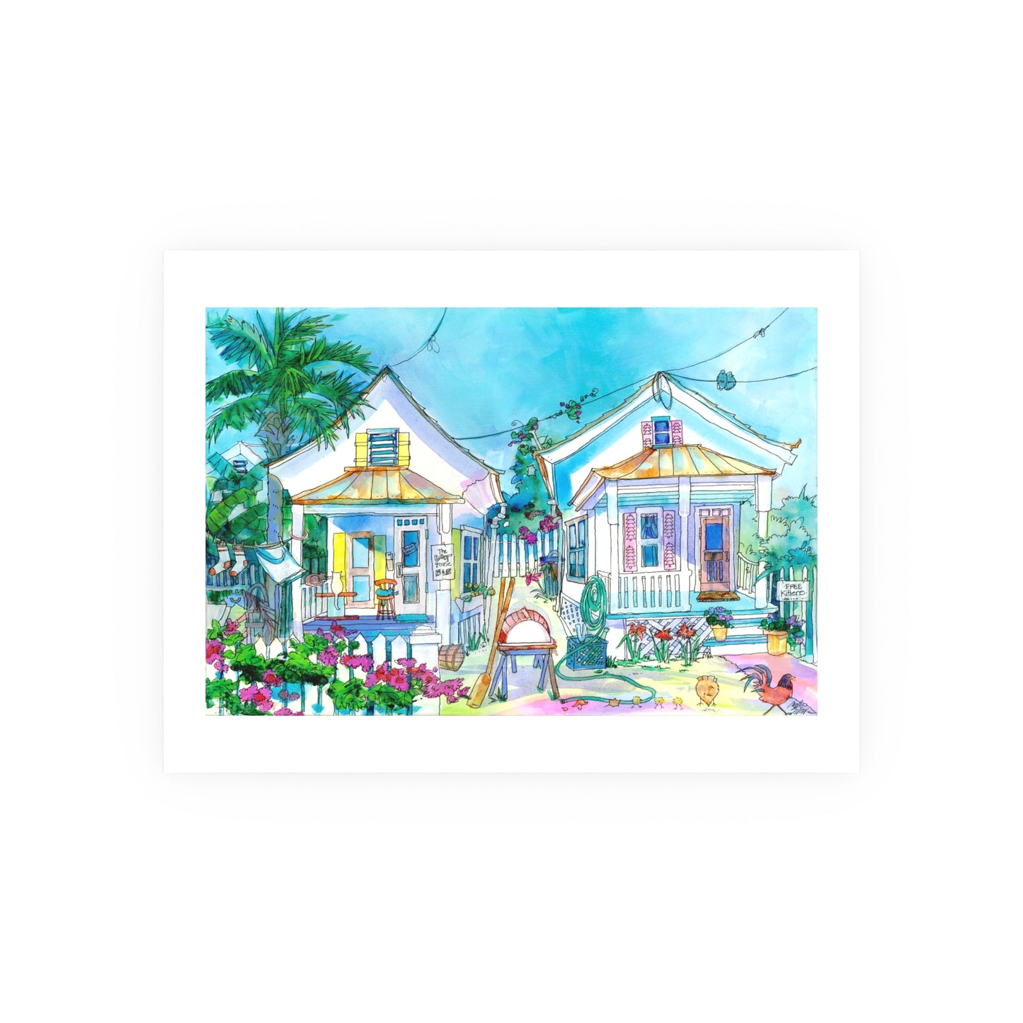The Cat House - Prints - Various Sizes